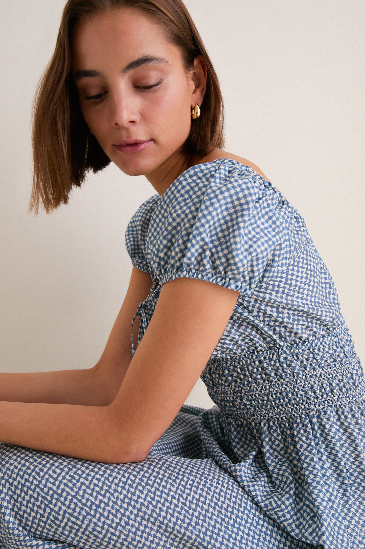 Gingham Aladine Dress