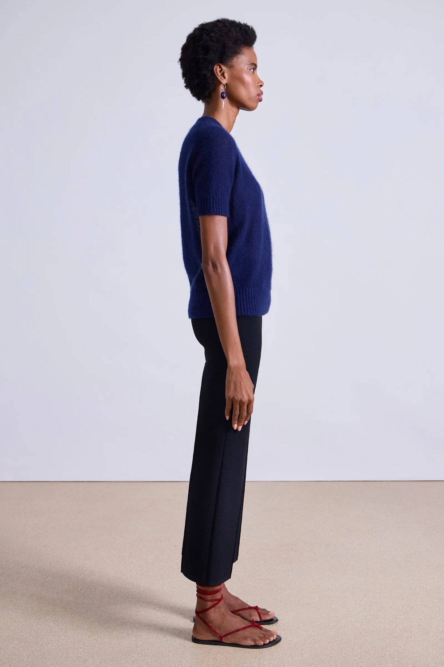 Rene Pull On Pant (Navy)