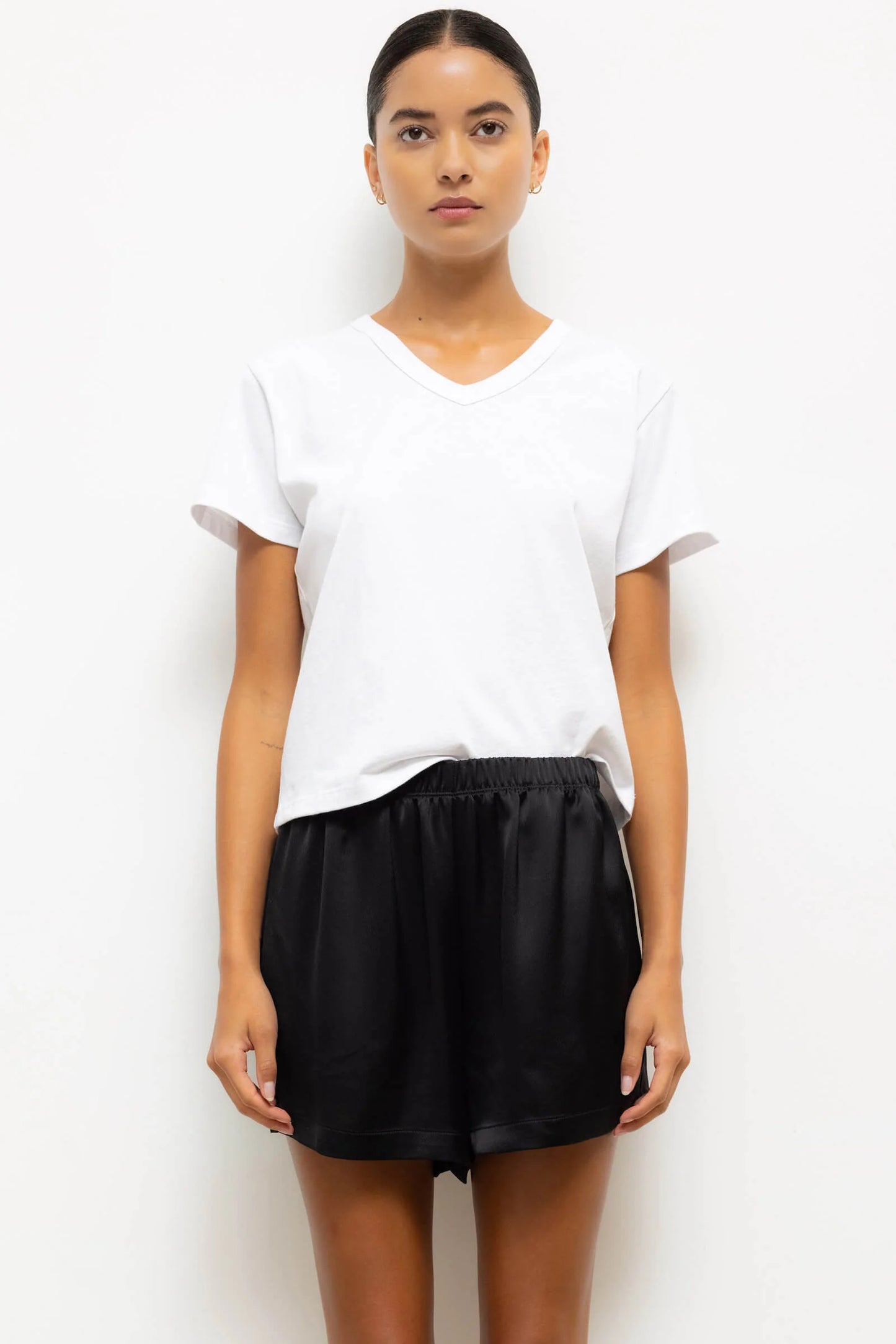 Margo V Neck - White