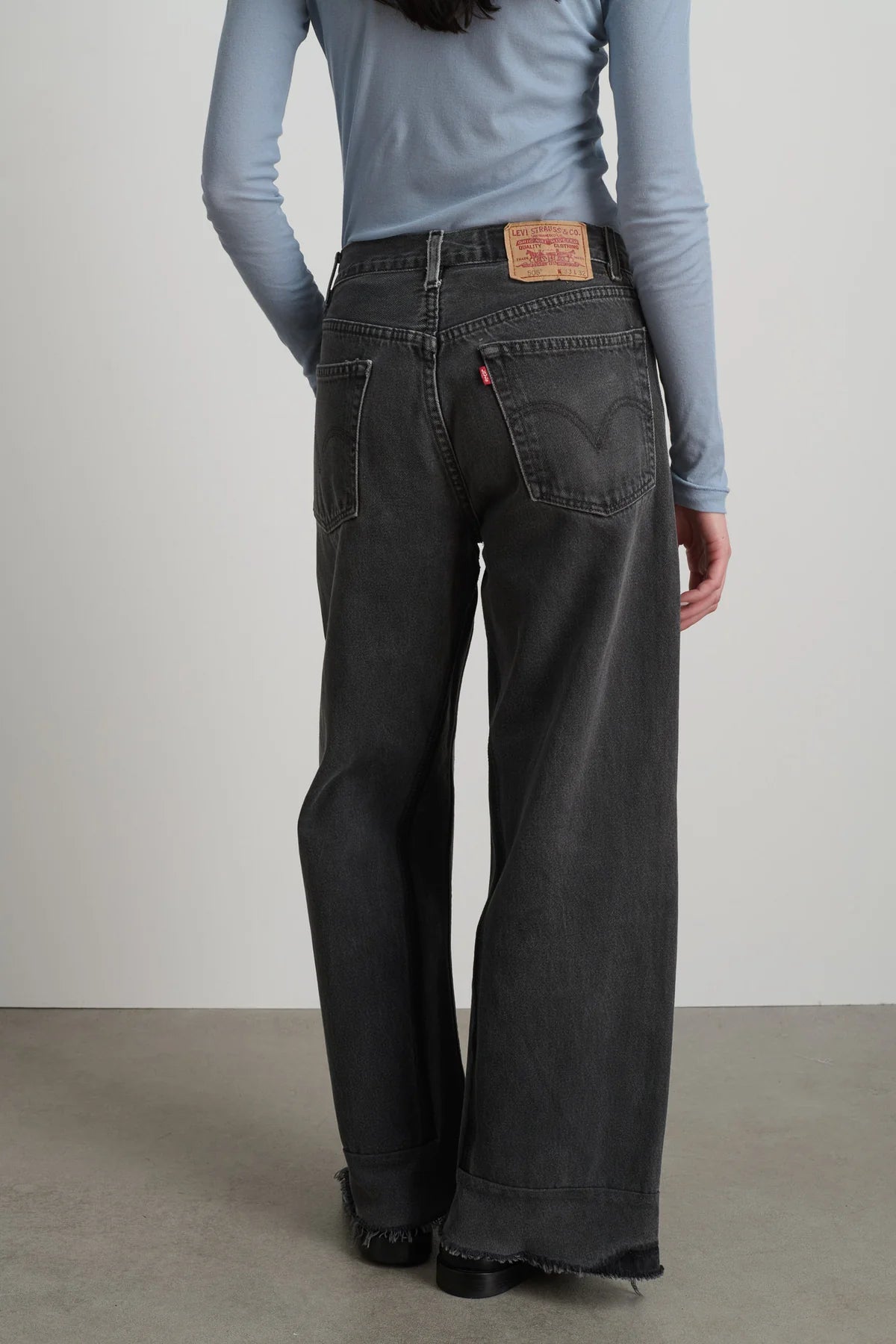 Reworked Culotte Vintage Black