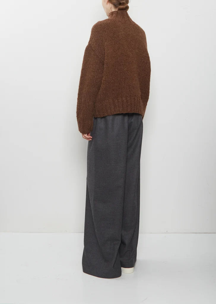 Handknit Mockneck