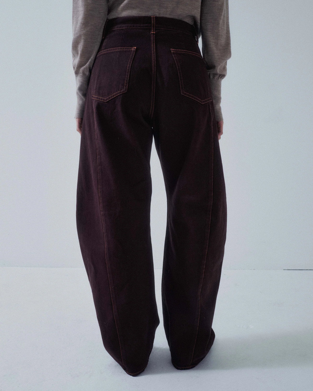 Barrel Denim in Sangria