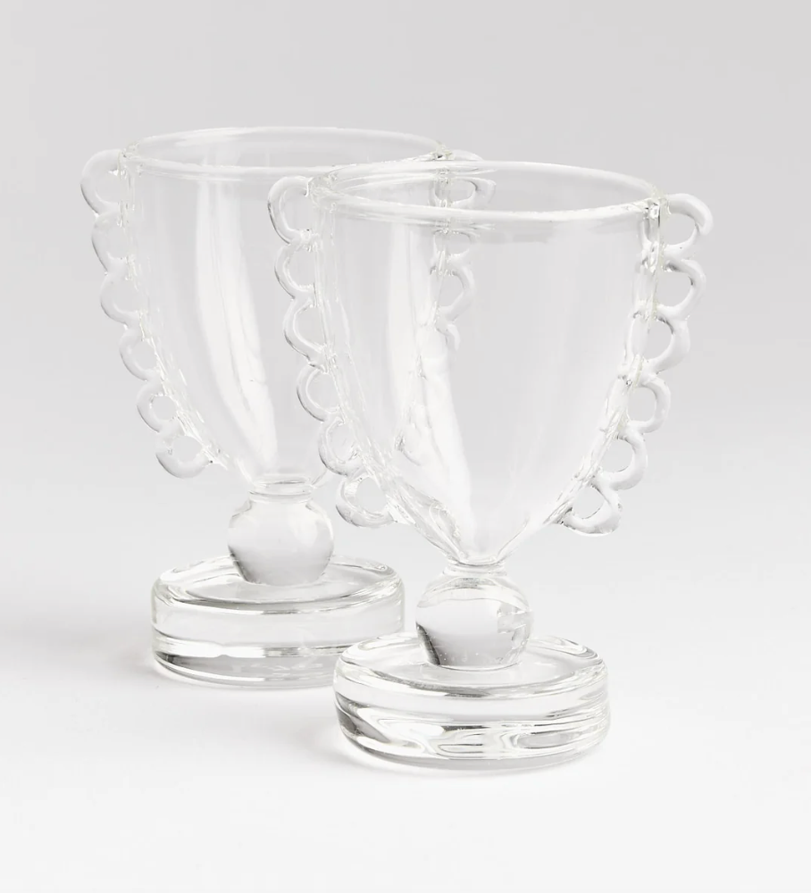 Coco Cup Set, Clear (2)