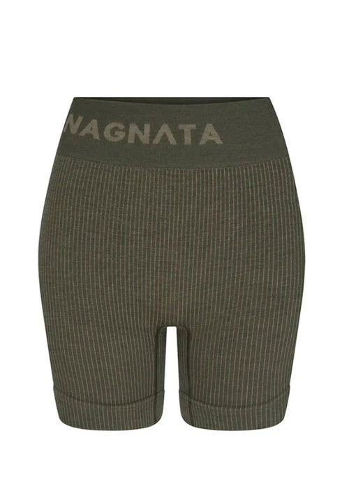 BALLET WOOL MINI SHORT - GROVE