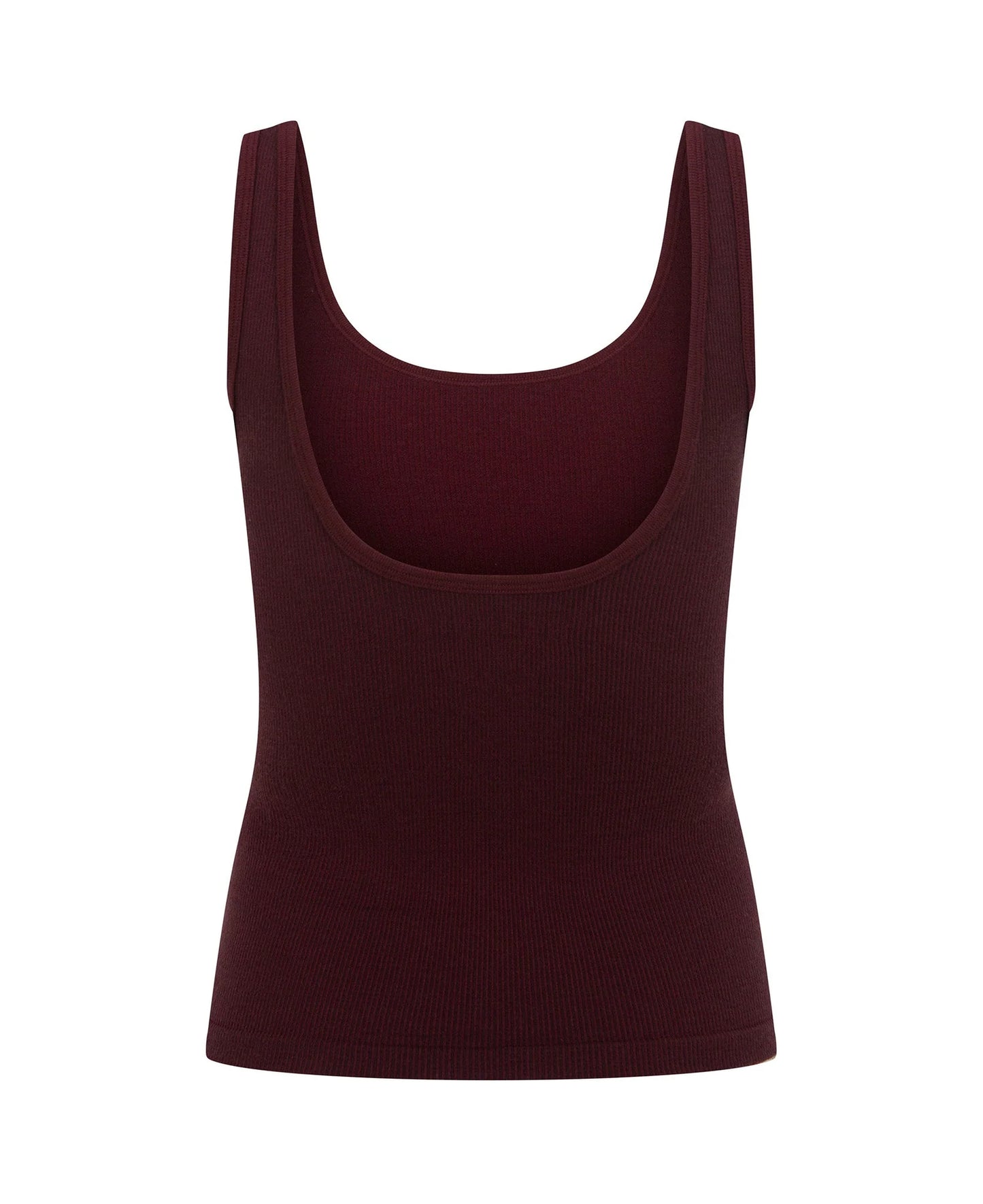 Avika Wool Tank Mulberry