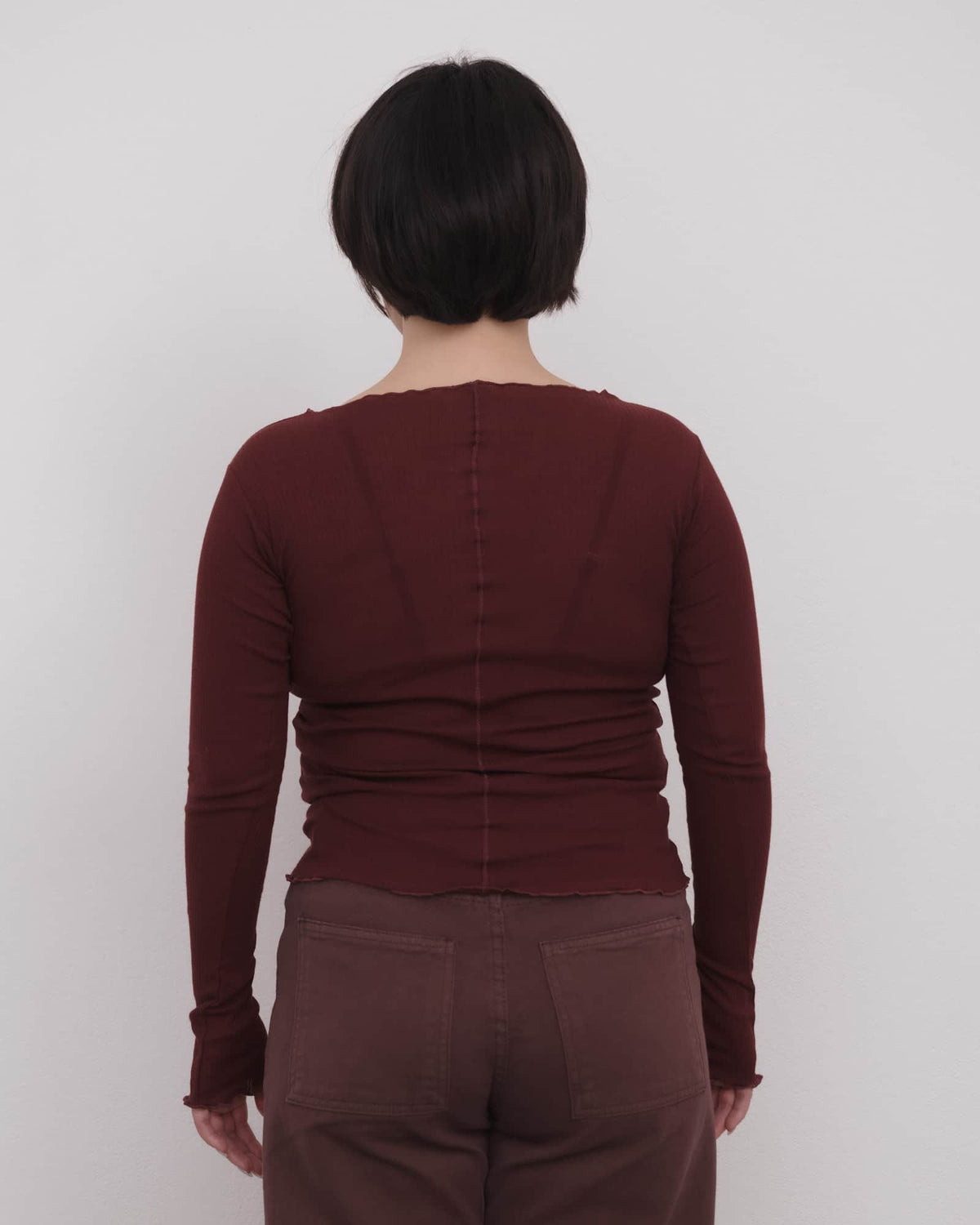 Panama Long Sleeve- Nara Red