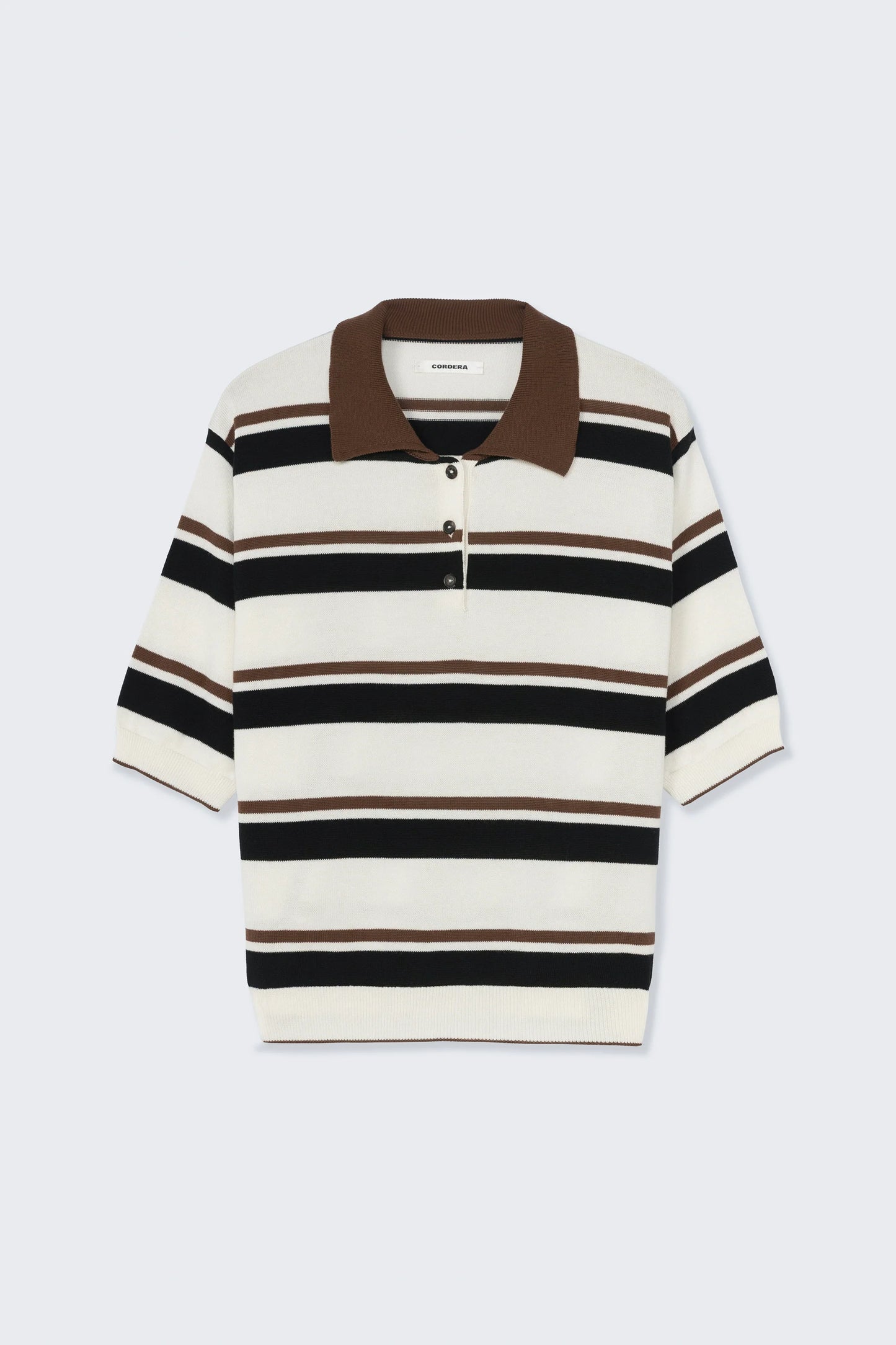 Organic Cotton Striped Polo