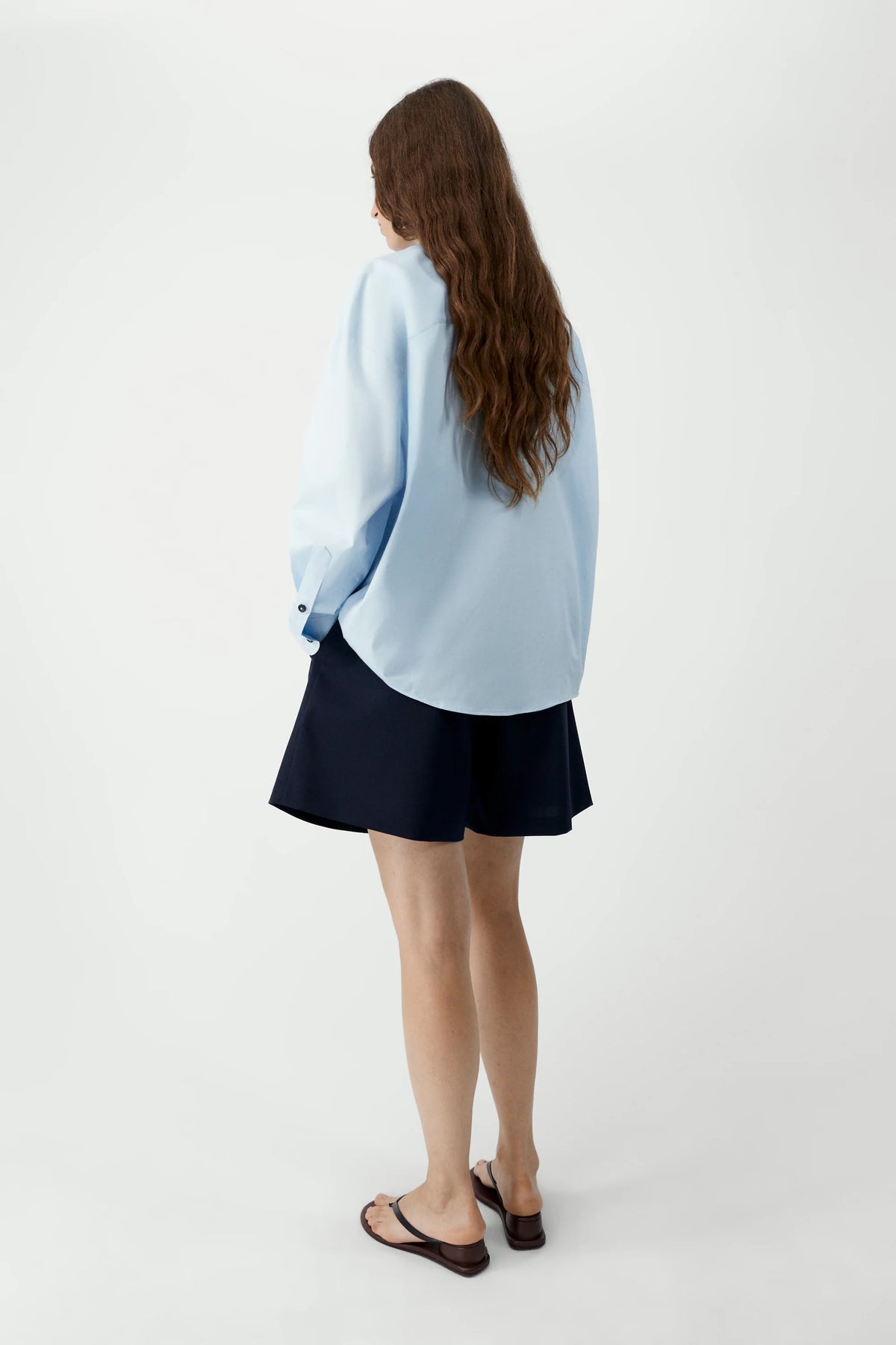 Oversized Shirt - Light Blue