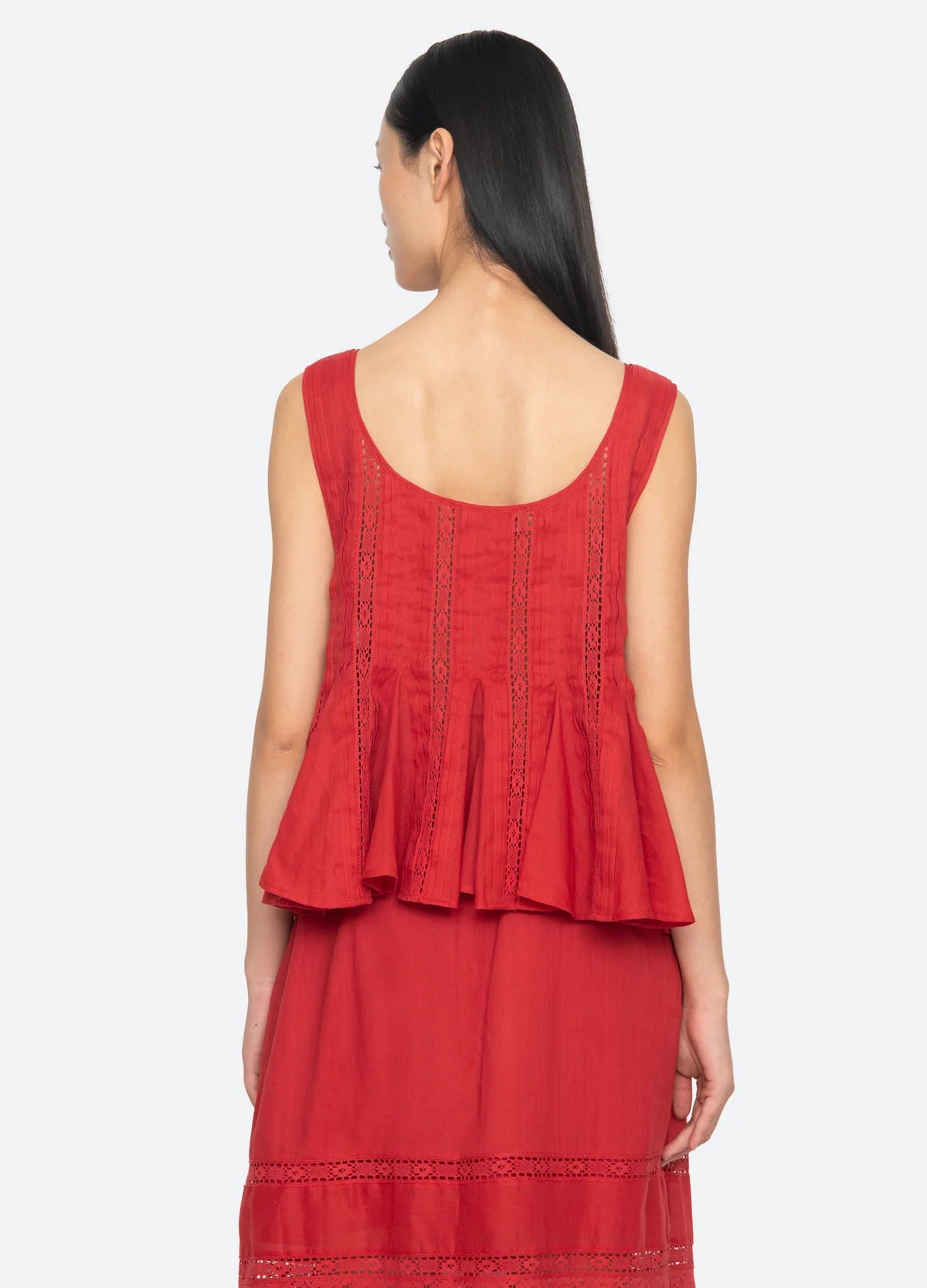 PIPPA SOLID SLVLESS TOP