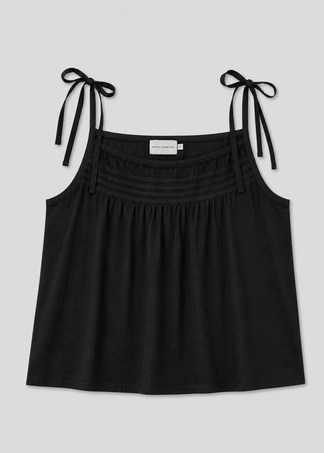 Tied Cami Black
