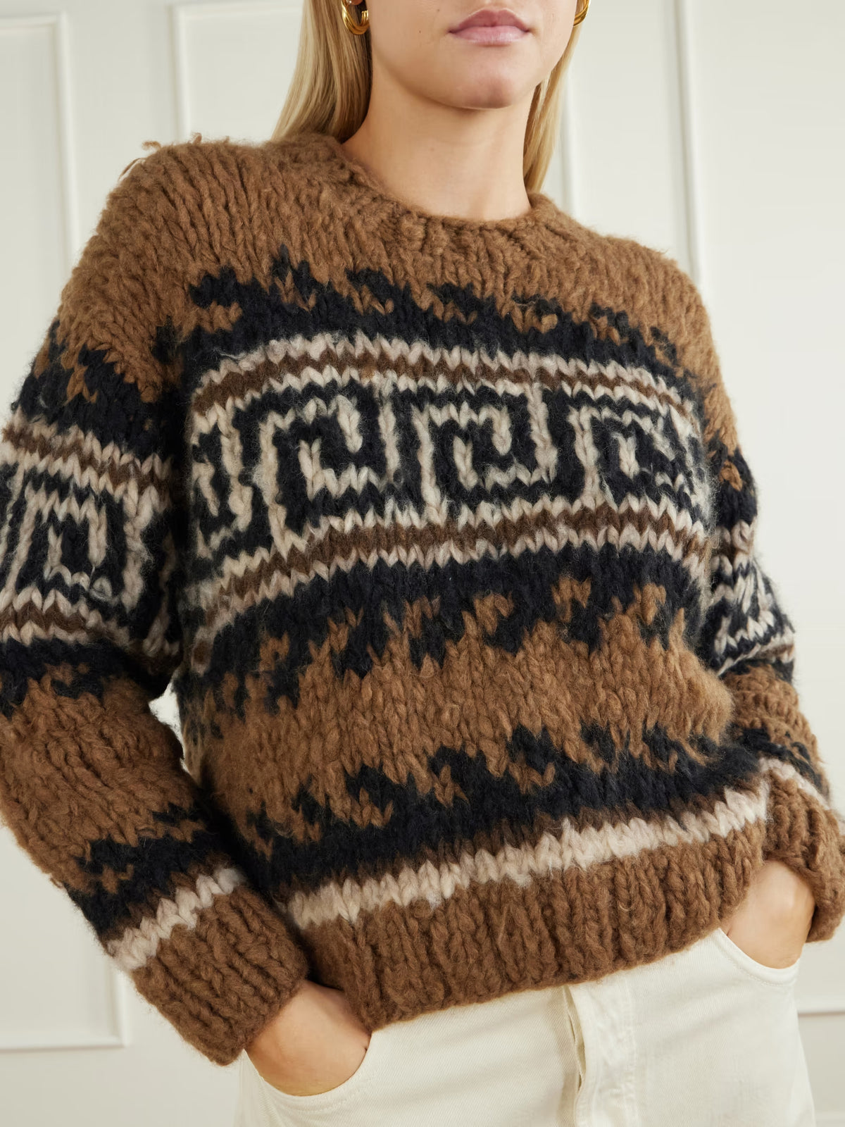 Sazan Jooshi cashmere sweater