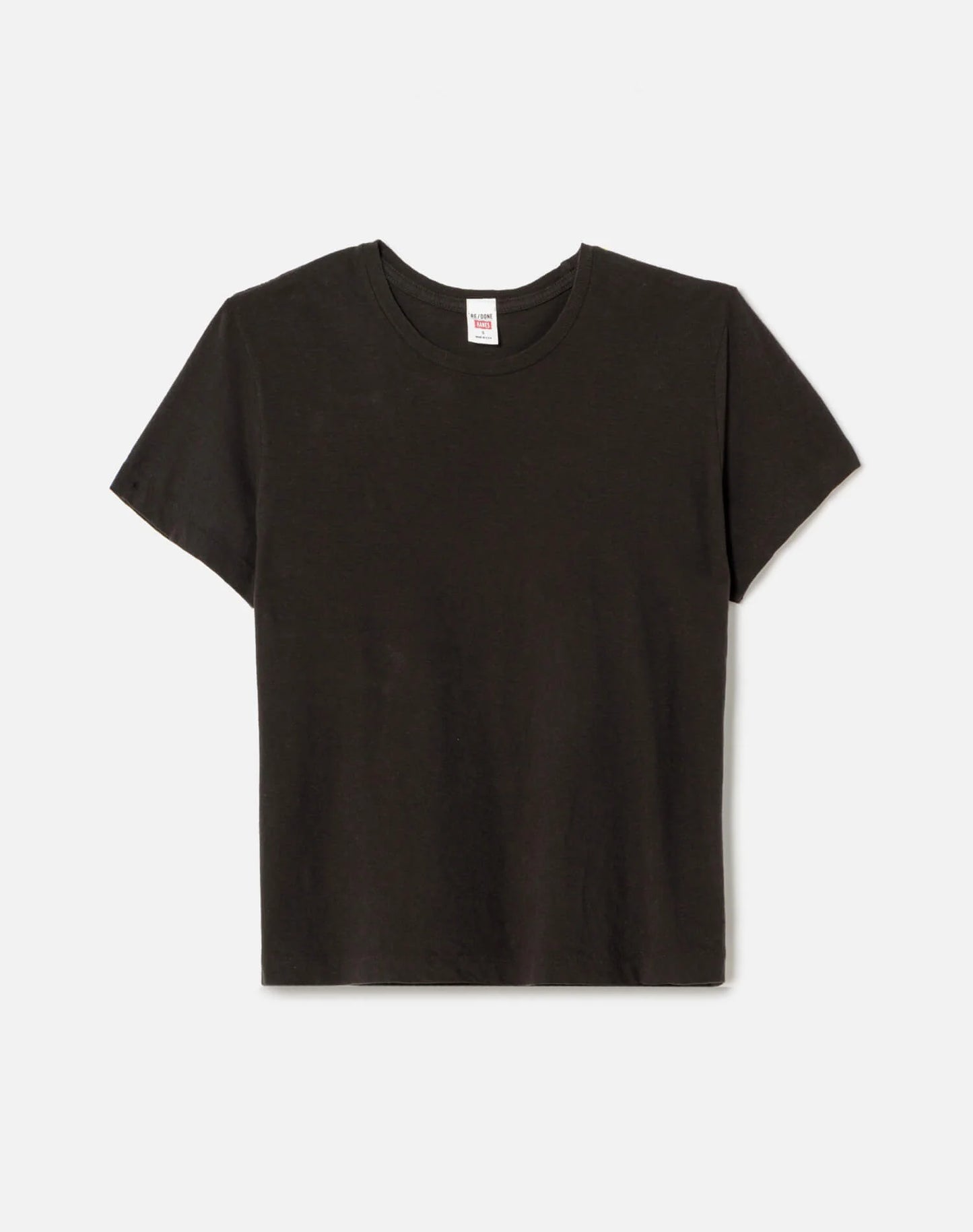 1950's Boxy Tee - Washed Black