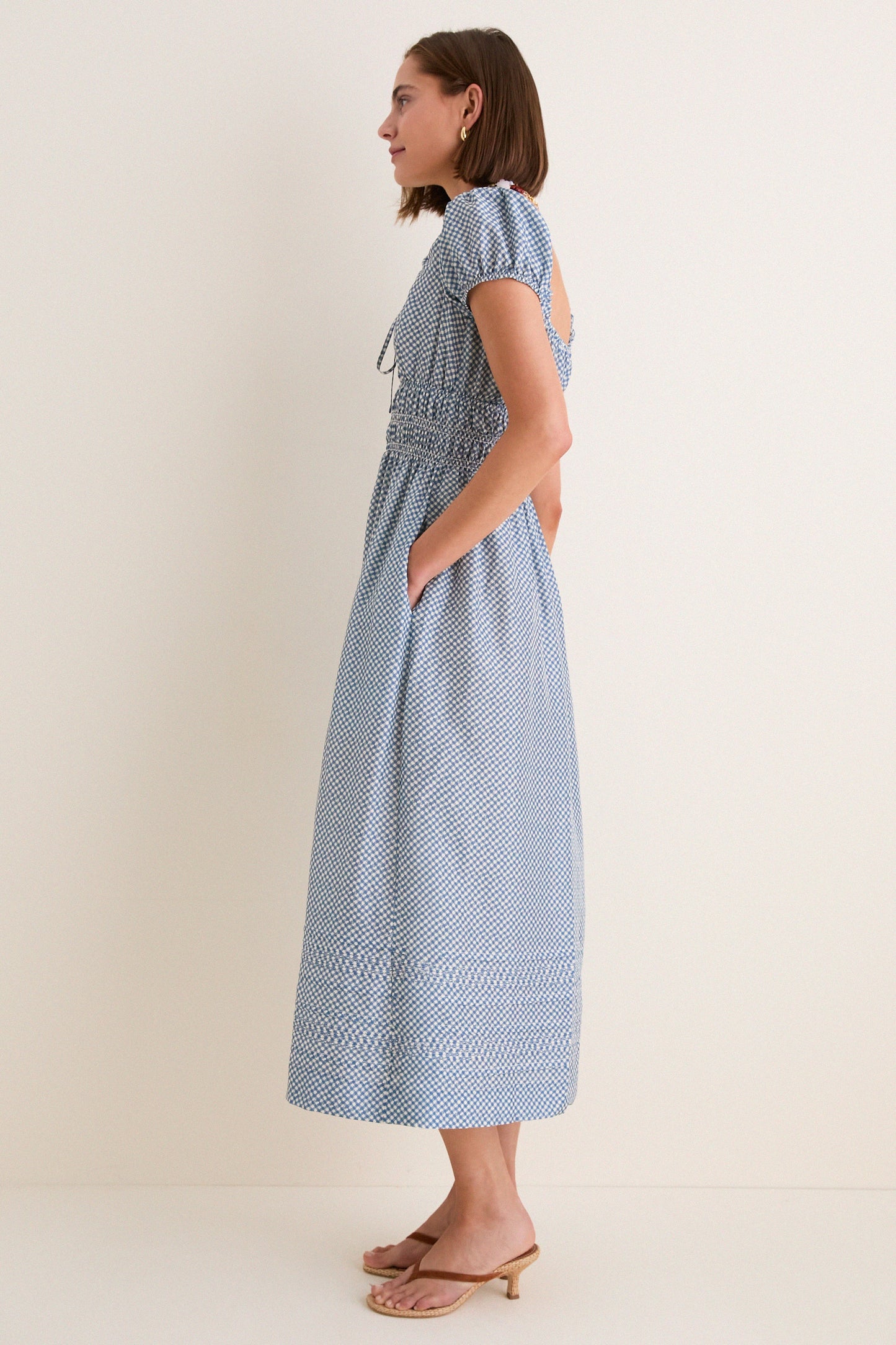 Gingham Aladine Dress