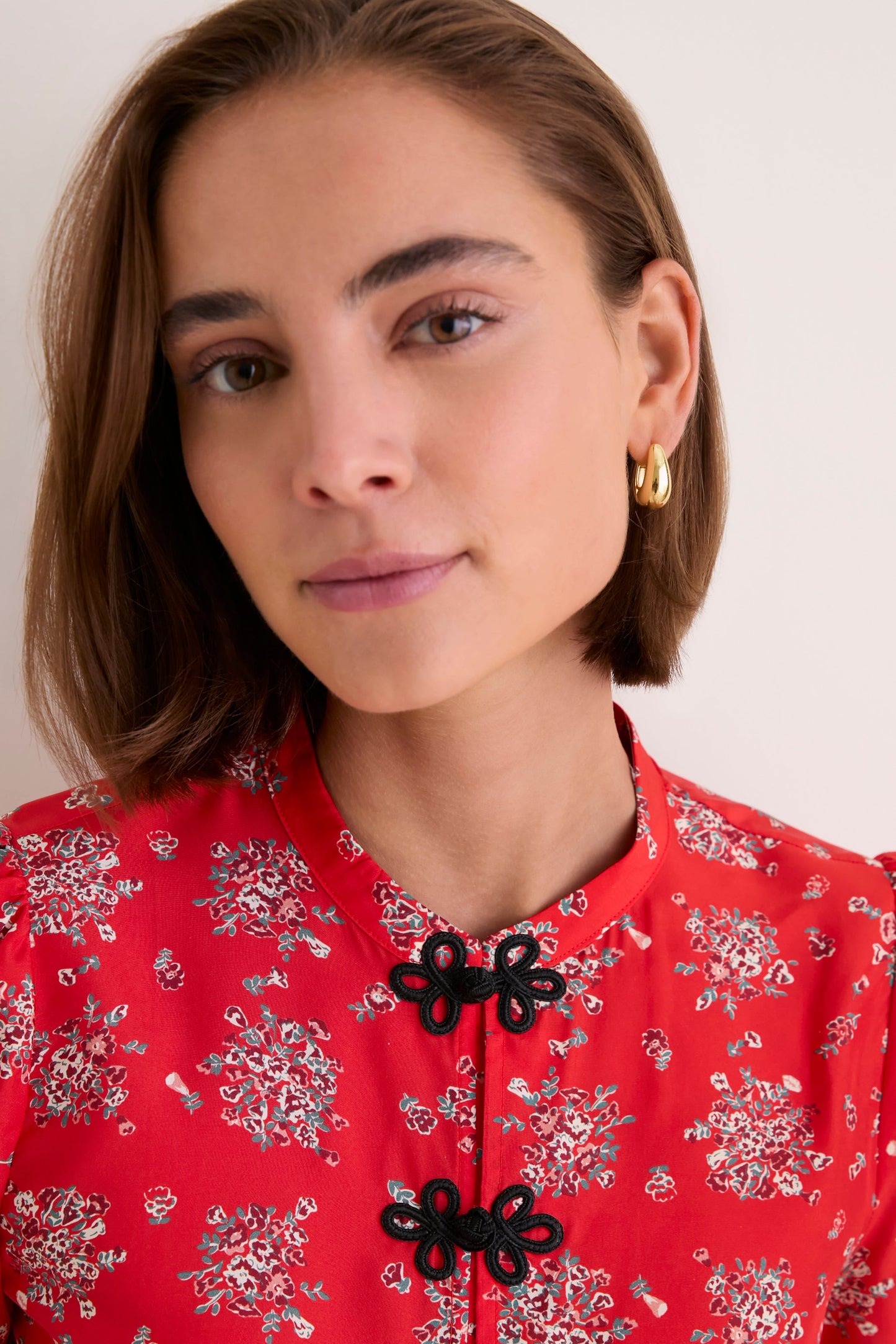 Red Louisa Top