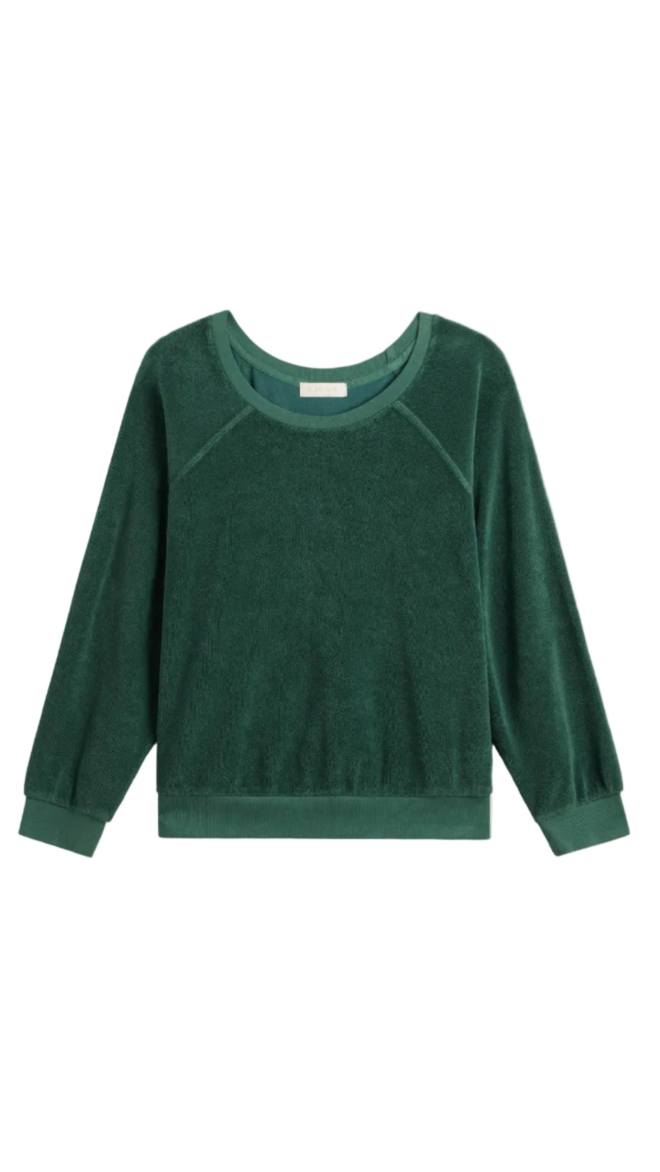Samos Sweatshirt Terry - Ivy