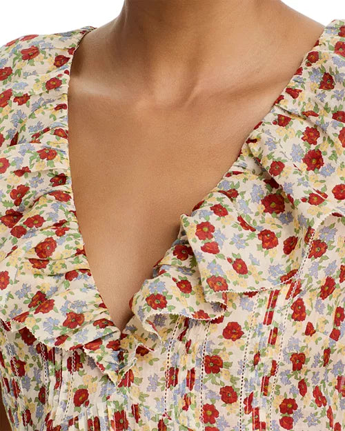 Viera Print Midi Dress