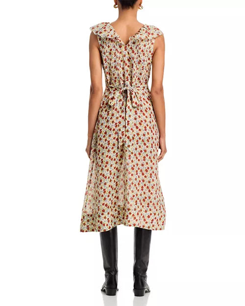 Viera Print Midi Dress