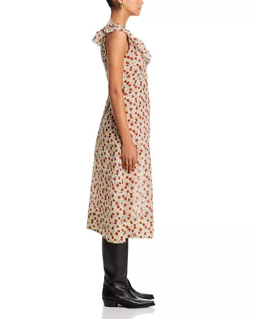 Viera Print Midi Dress