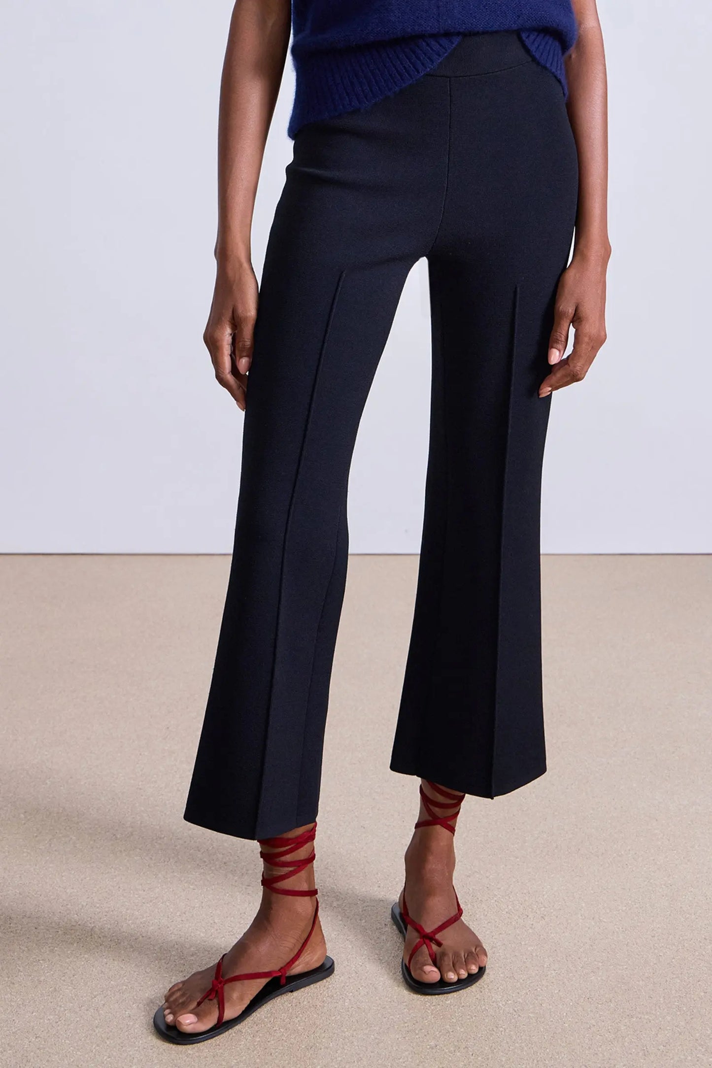 Rene Pull On Pant (Navy)