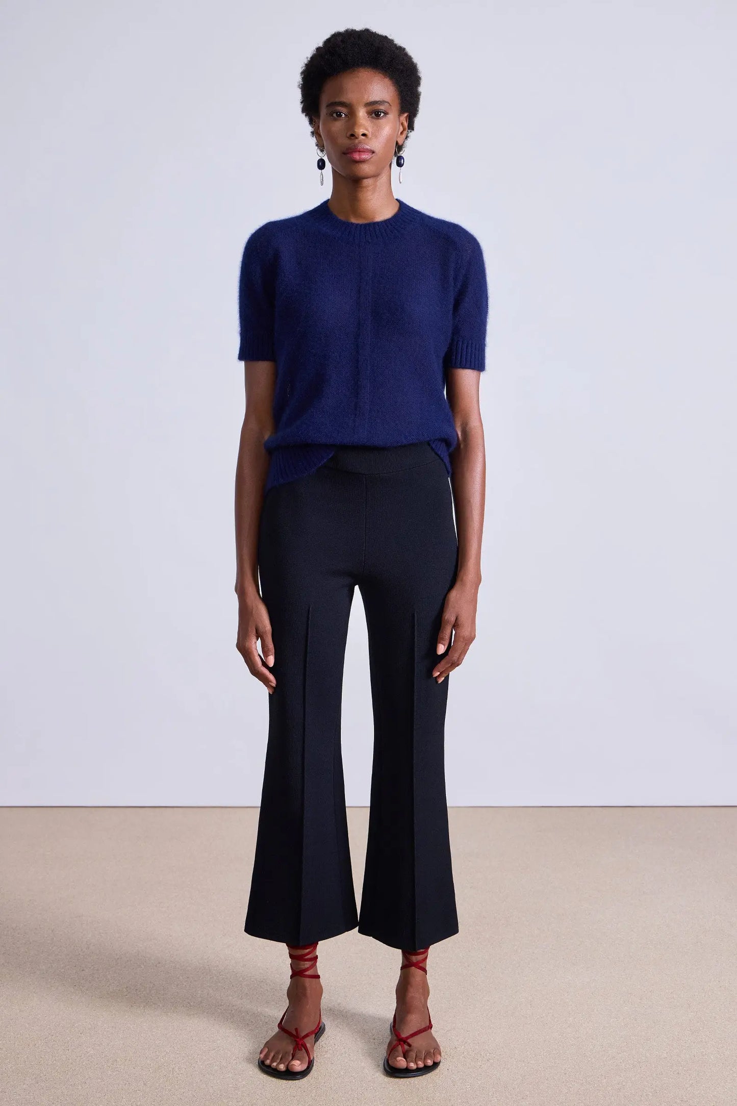 Rene Pull On Pant (Navy)