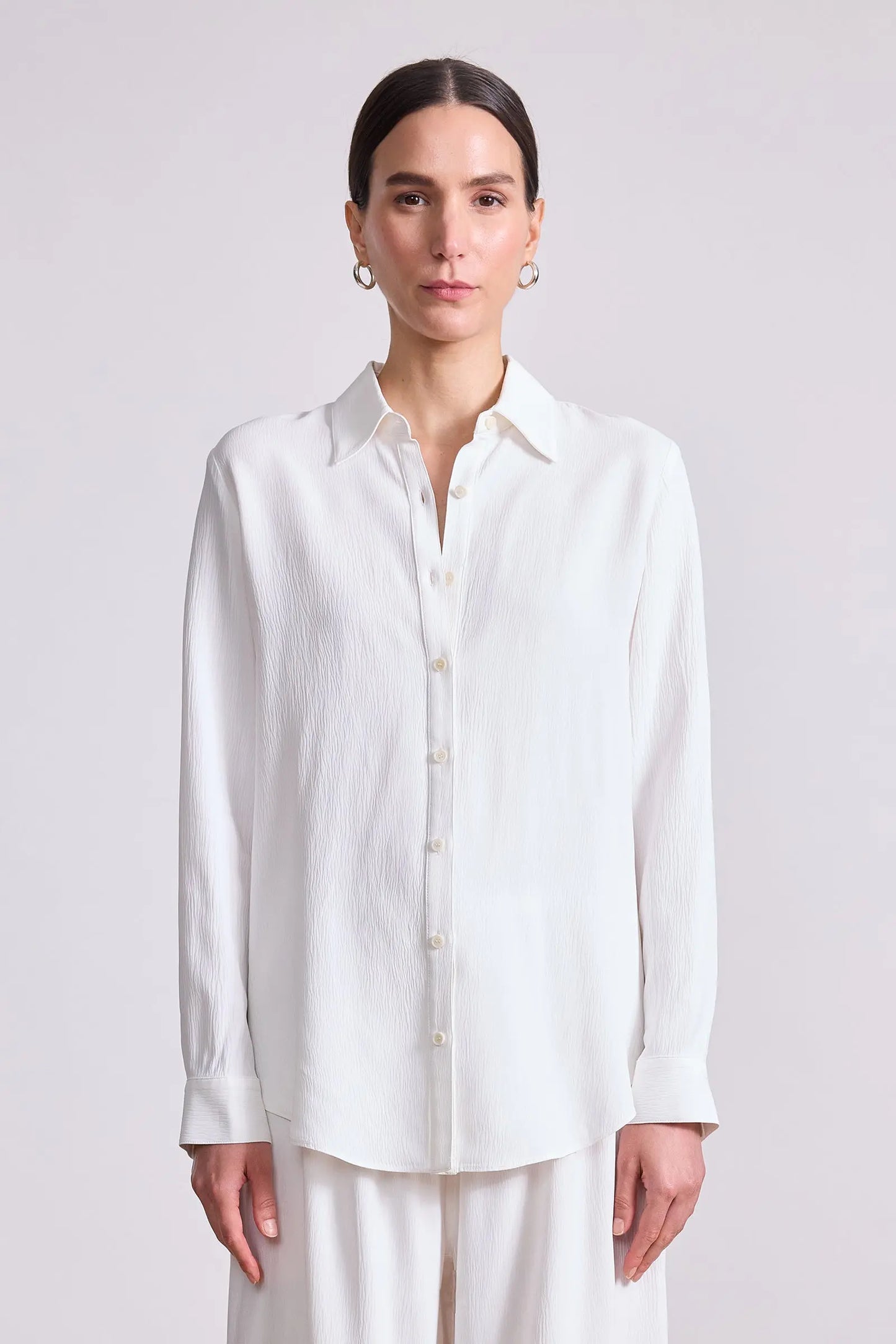 Sodi Wrap Button Up (Cream)