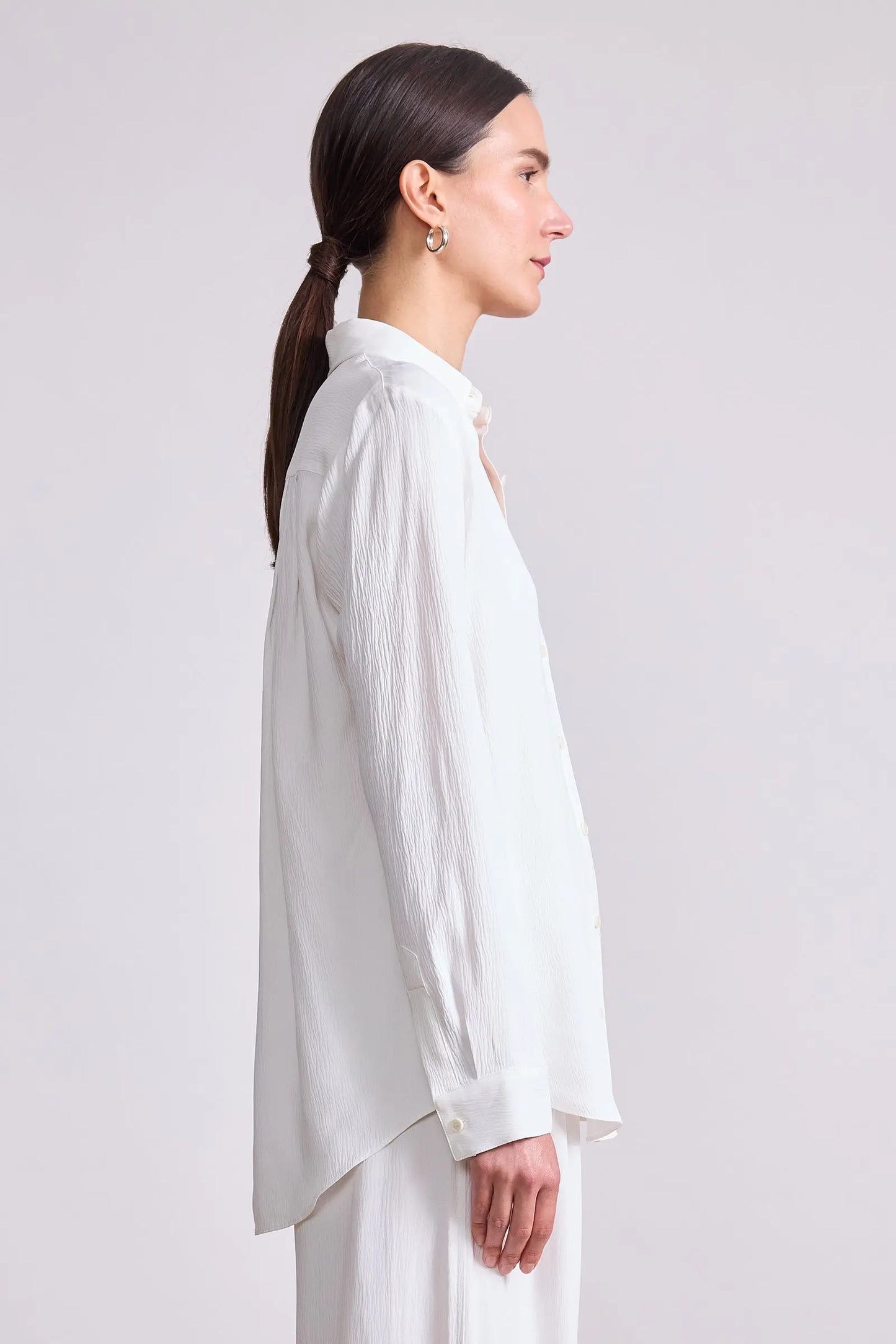 Sodi Wrap Button Up (Cream)