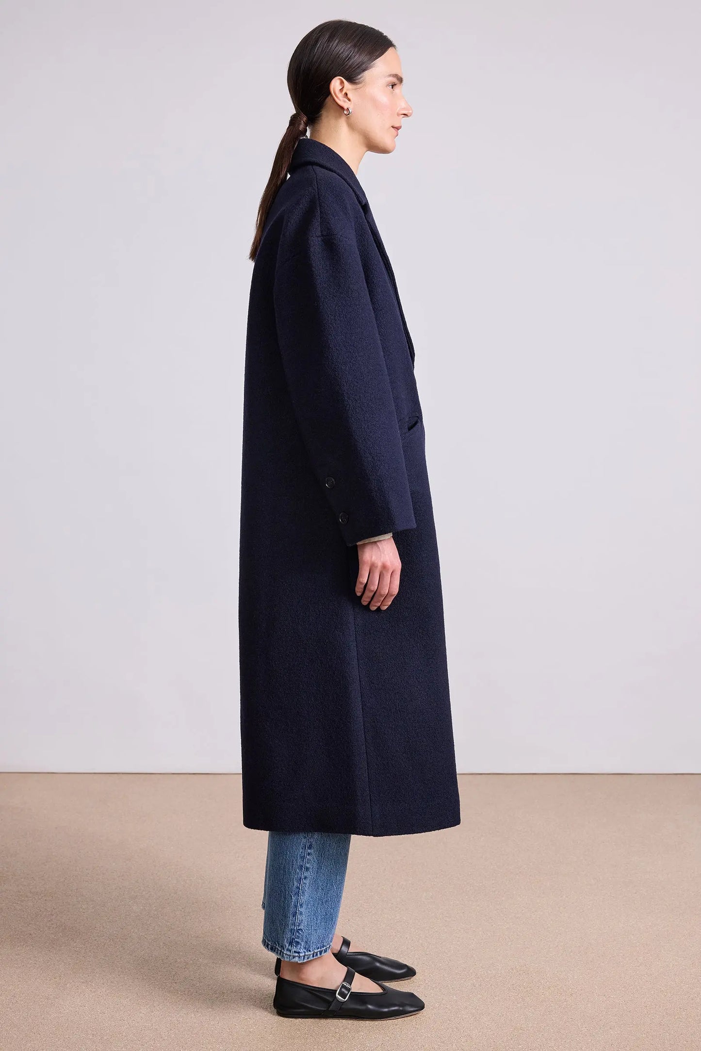 Matta Oversized Coat (Midnight)