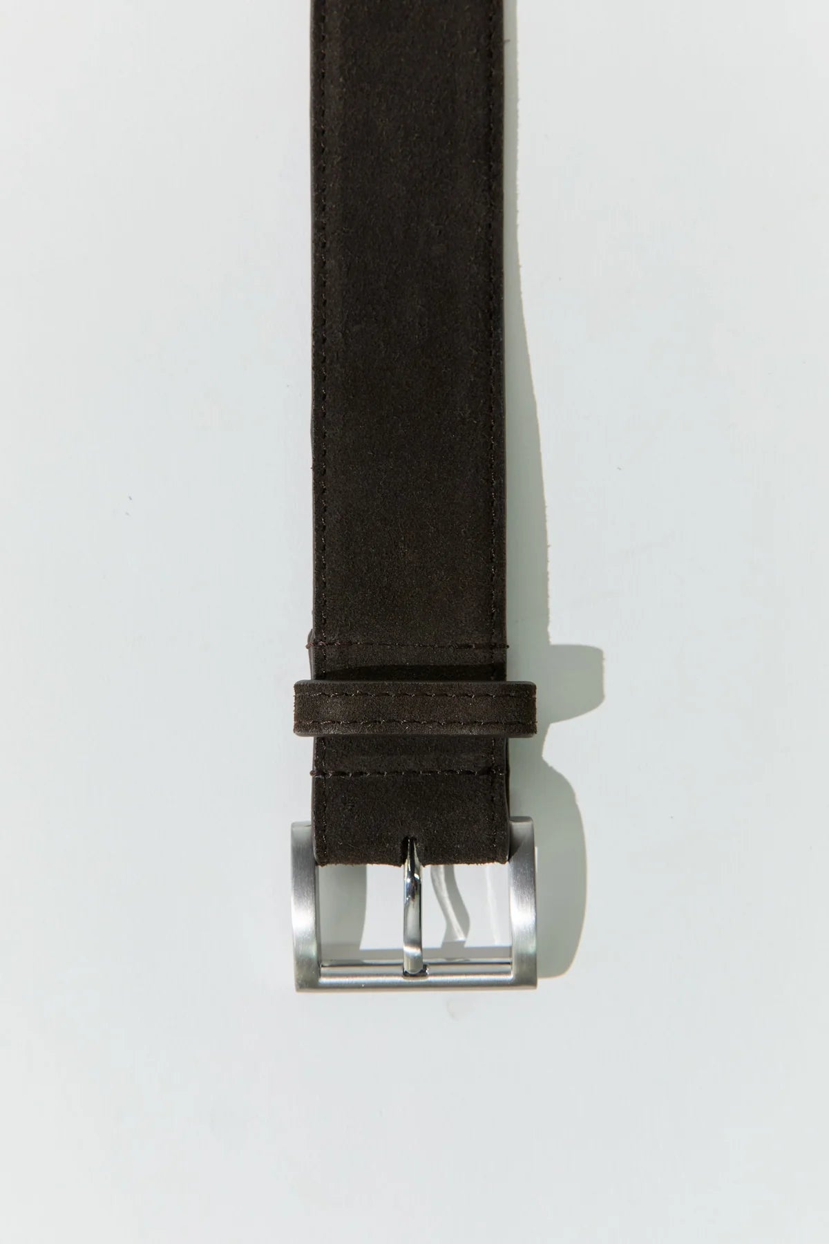 Suede Homme Belt - Coffee