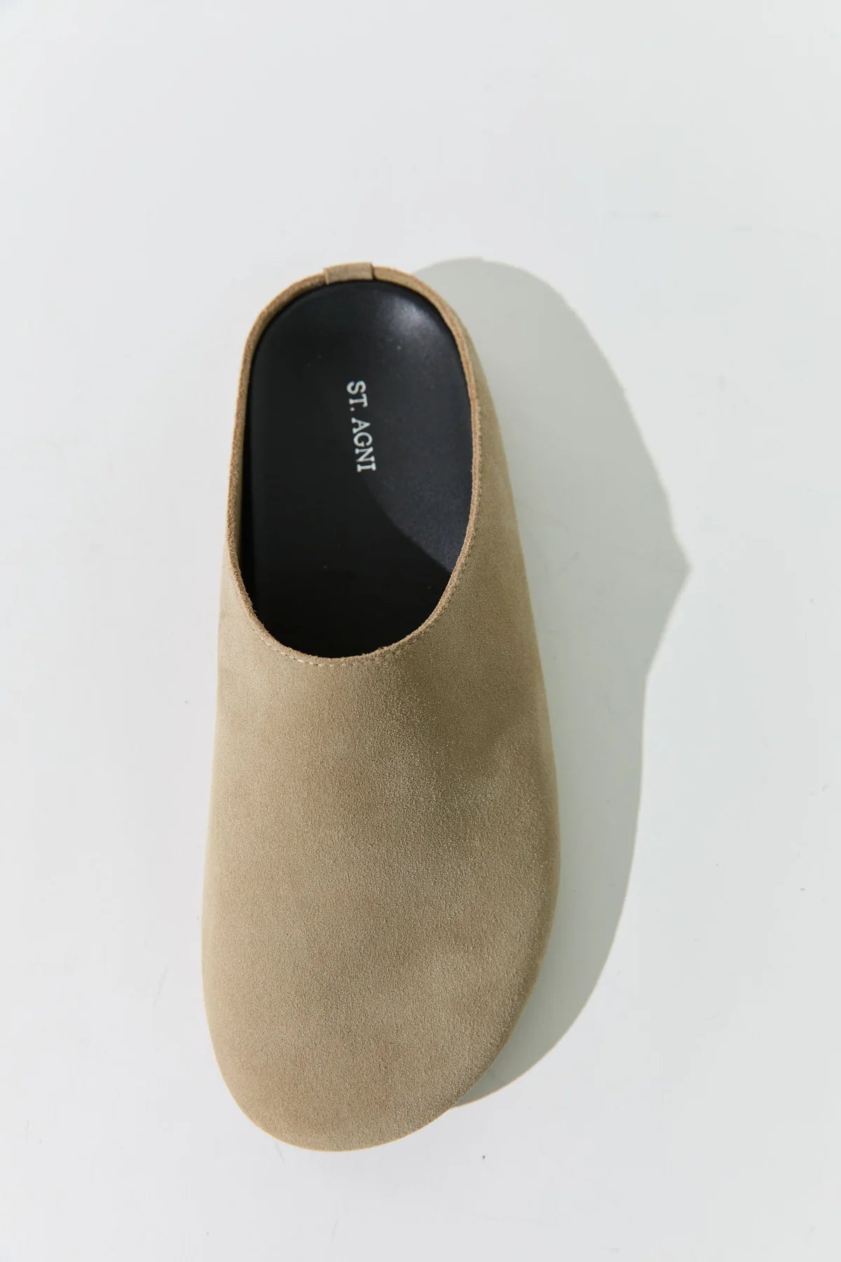 Suede Mule- Rock