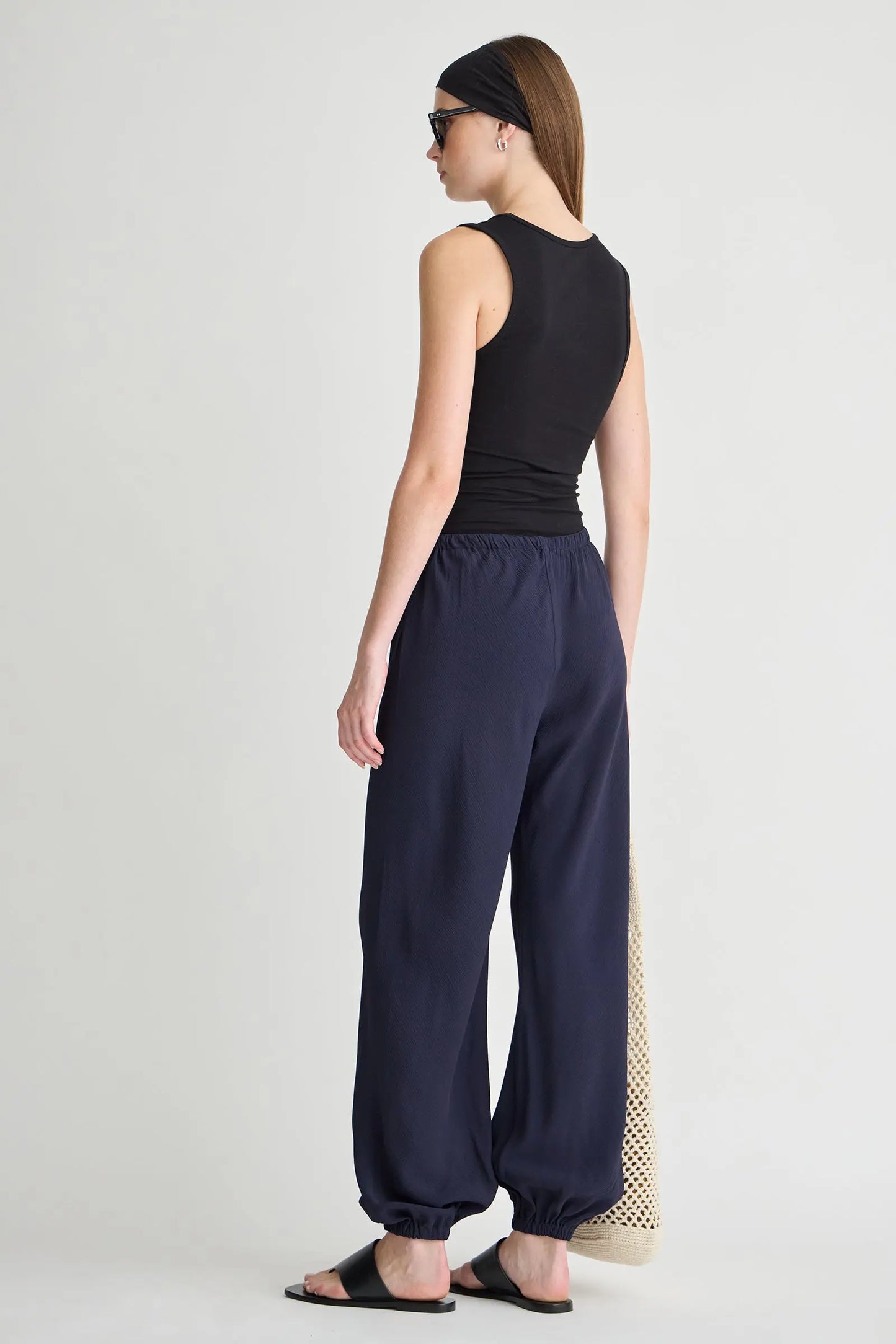 Flora Balloon Pant-Midnight