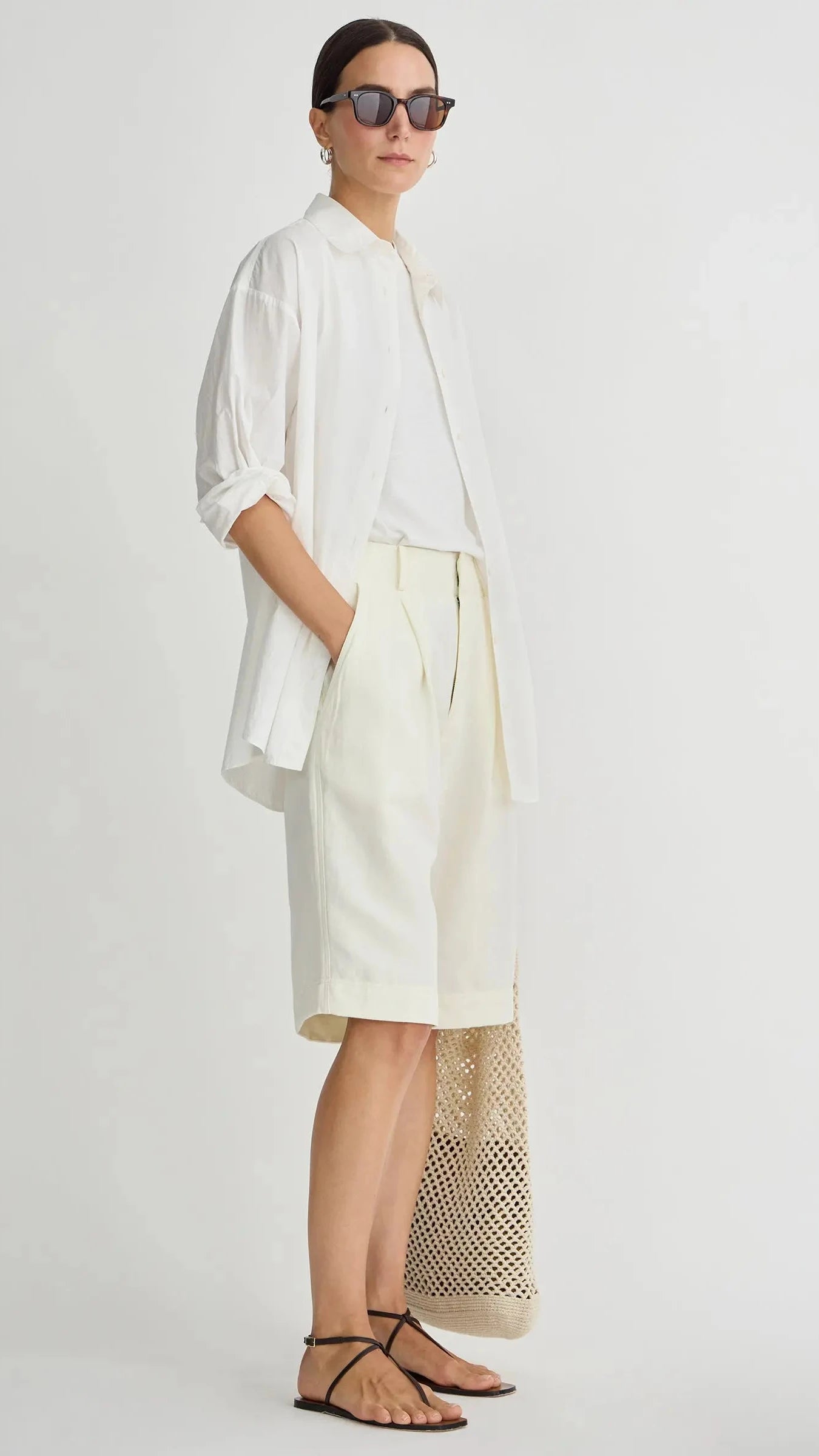 Bari Bermuda Short - Cream