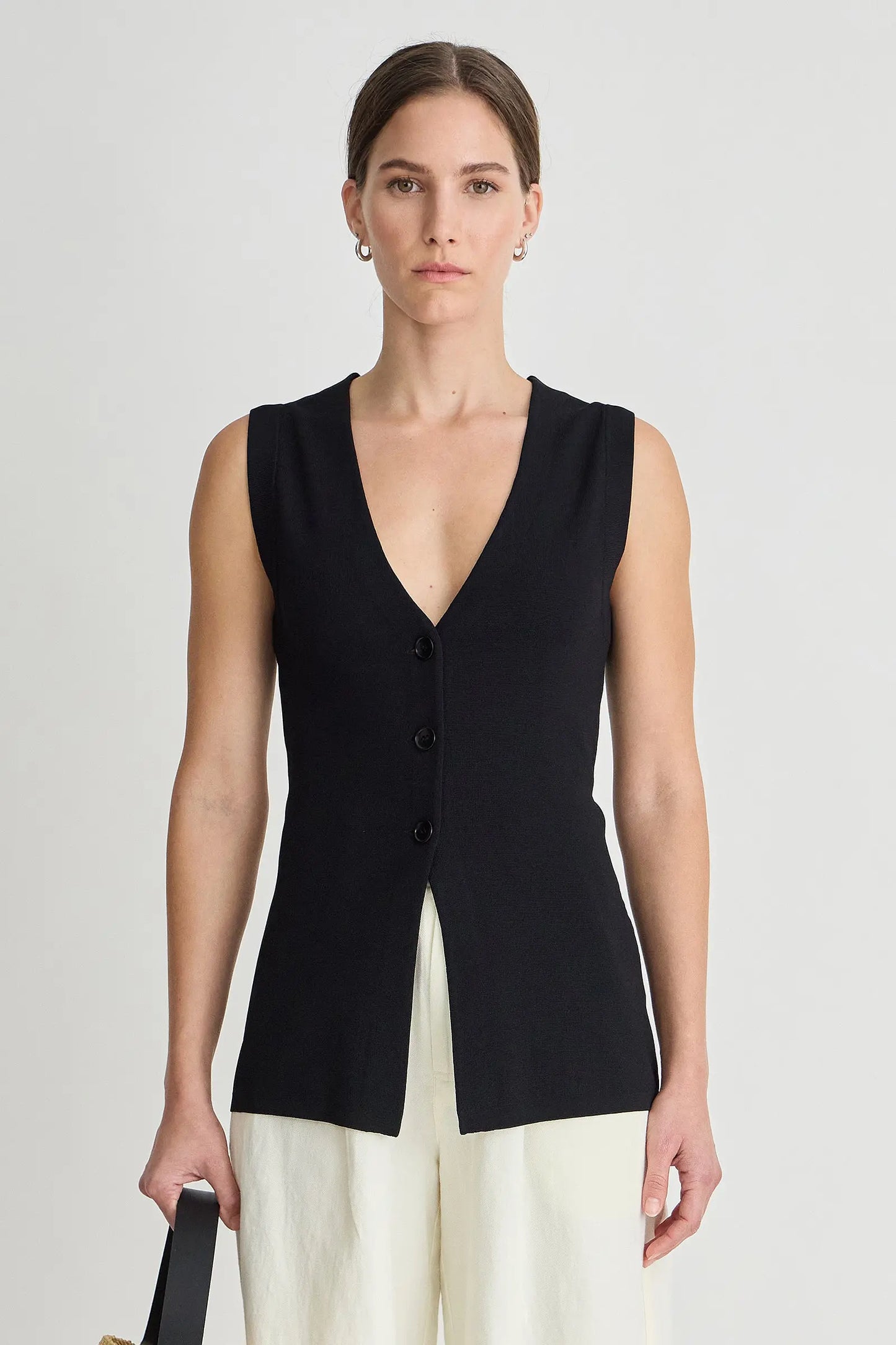 Marca Knit Top - Black