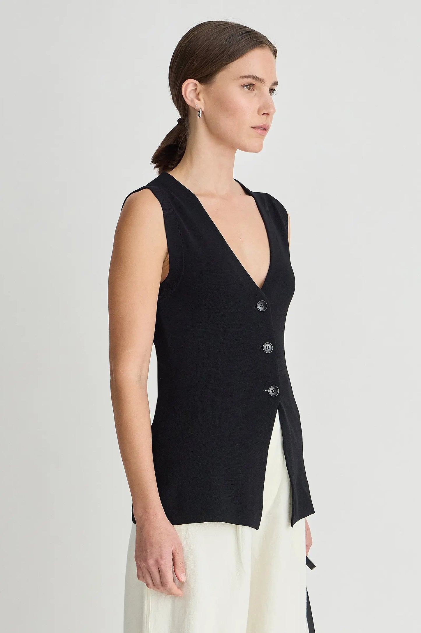 Marca Knit Top - Black