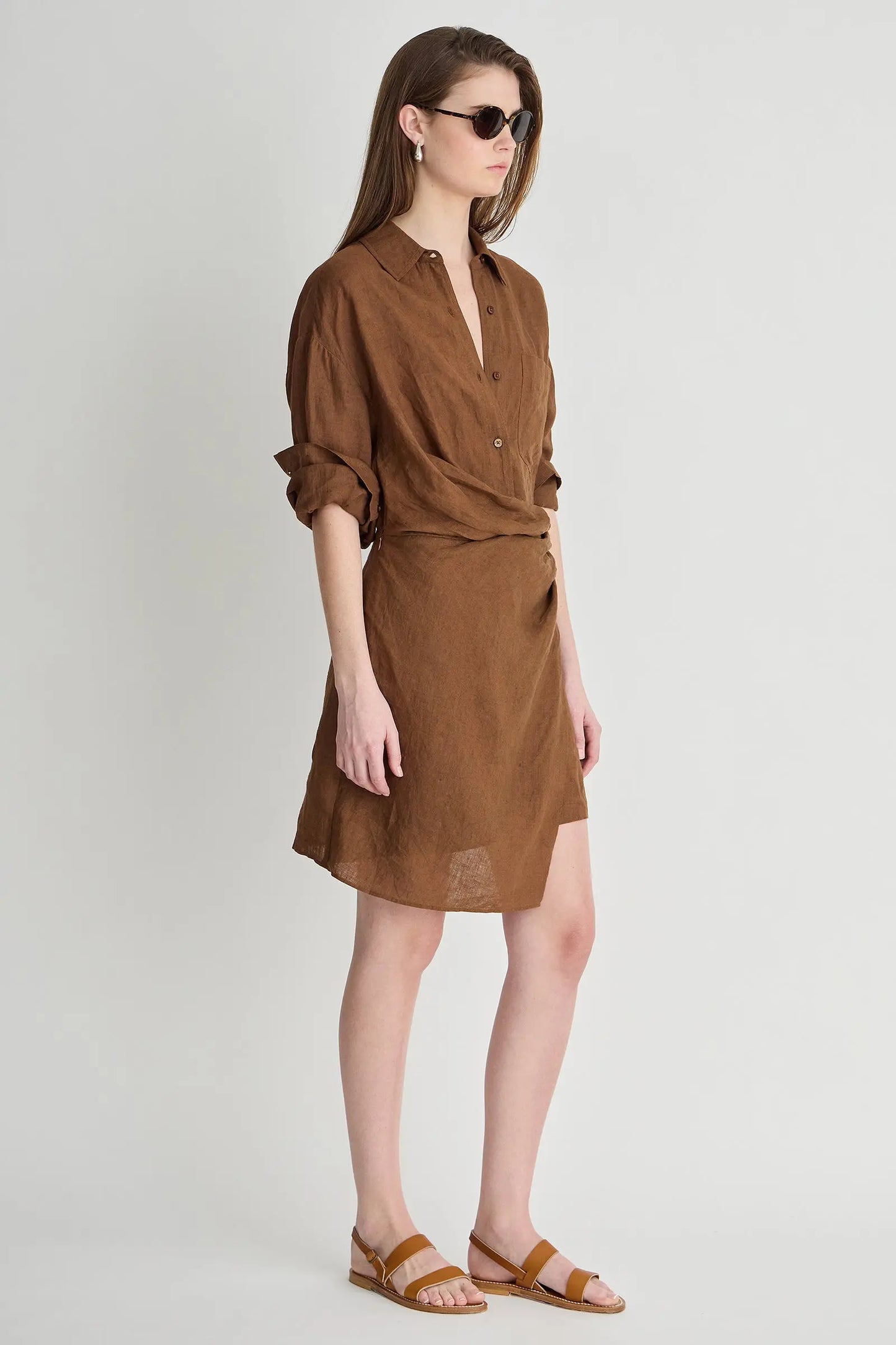 Alexia Wrap Mini - Toffee