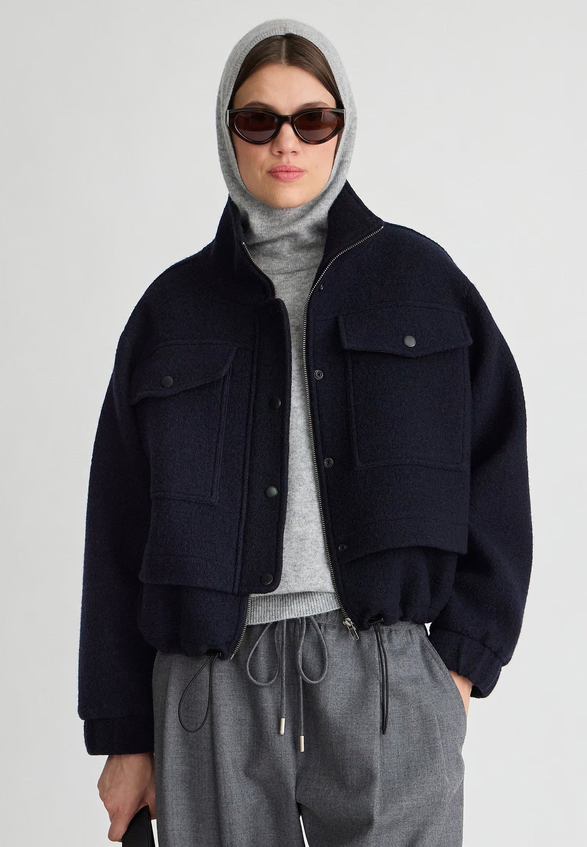 Selva Cropped Bomber