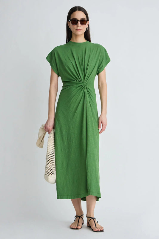 Volta Twist Dress - Jardin
