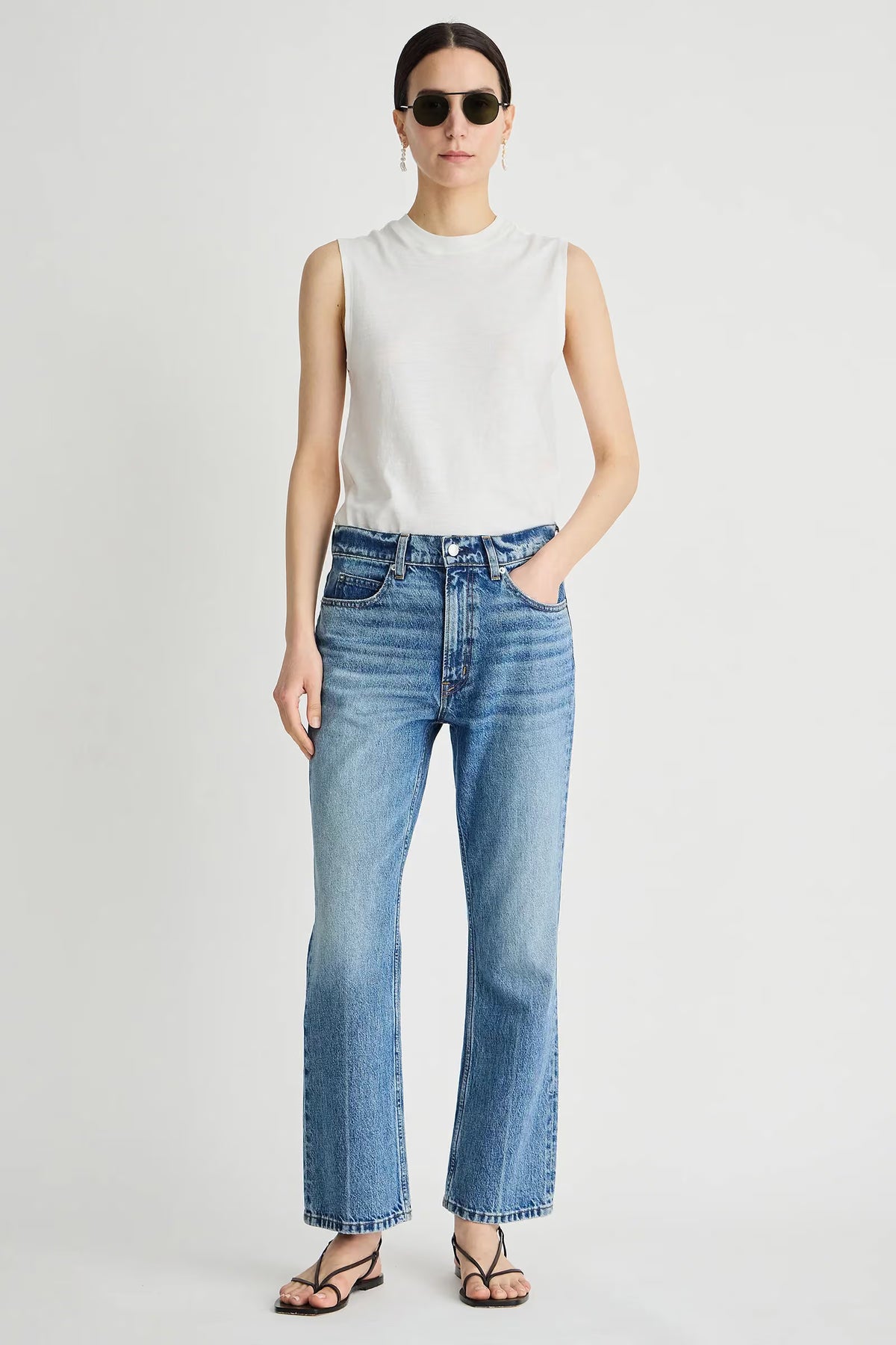 Rene Kick Flare Jean-Hermo