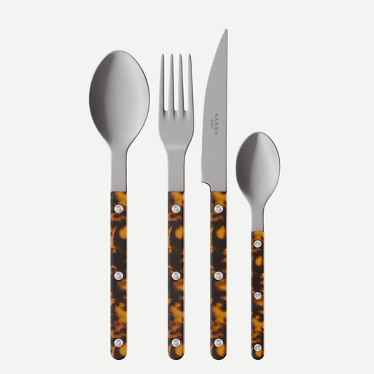 Bistrot 4-Piece Set - Tortoise/Vintage
