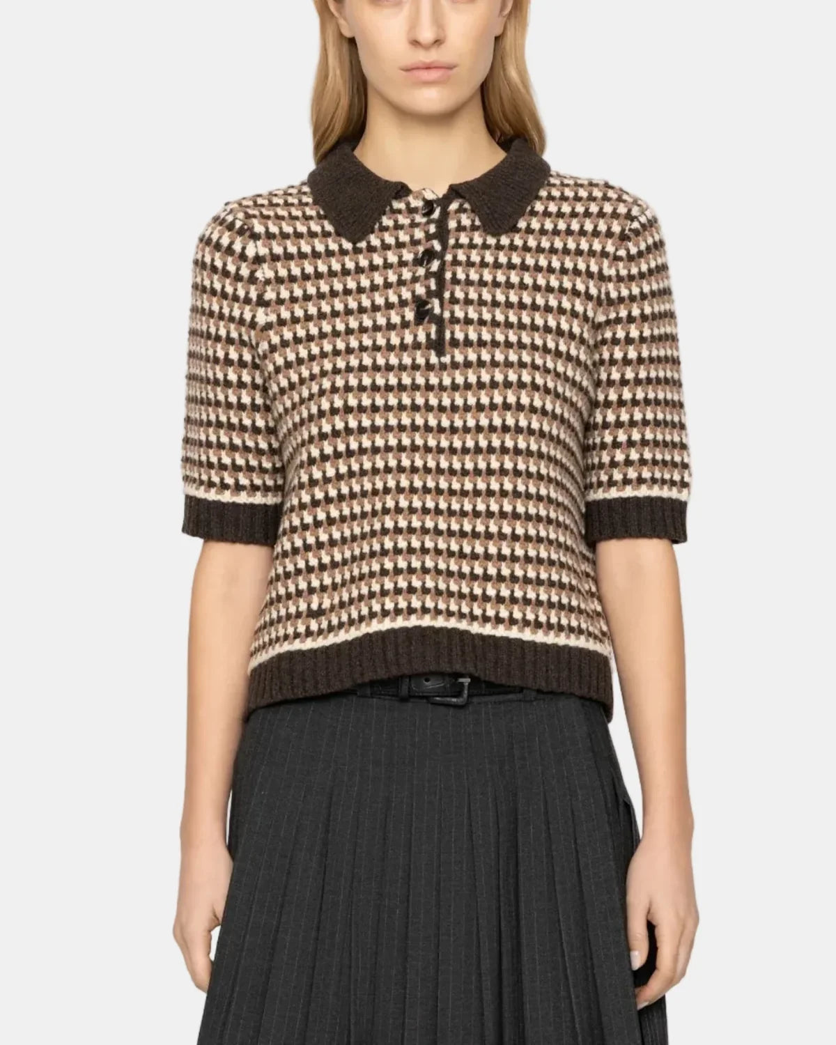 DECLAN POLO SWEATER