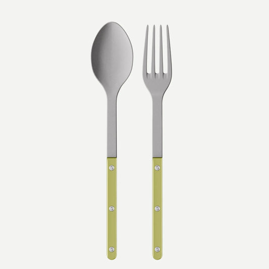 Bistrot Pearly Serving Set - Moss/Vintage