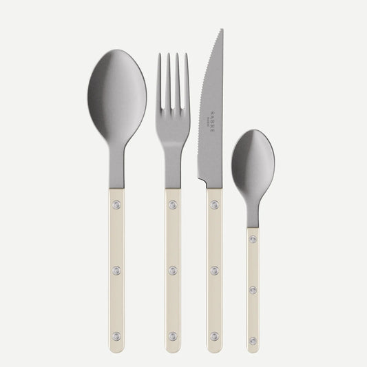 Bistrot Pearly 4-Piece Set - Pearl/Vintage