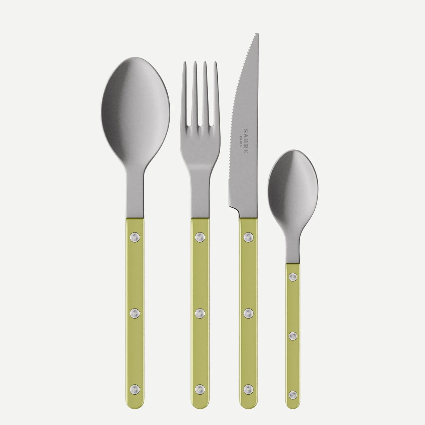 Bistrot Pearly 4-Piece Set - Moss/Vintage