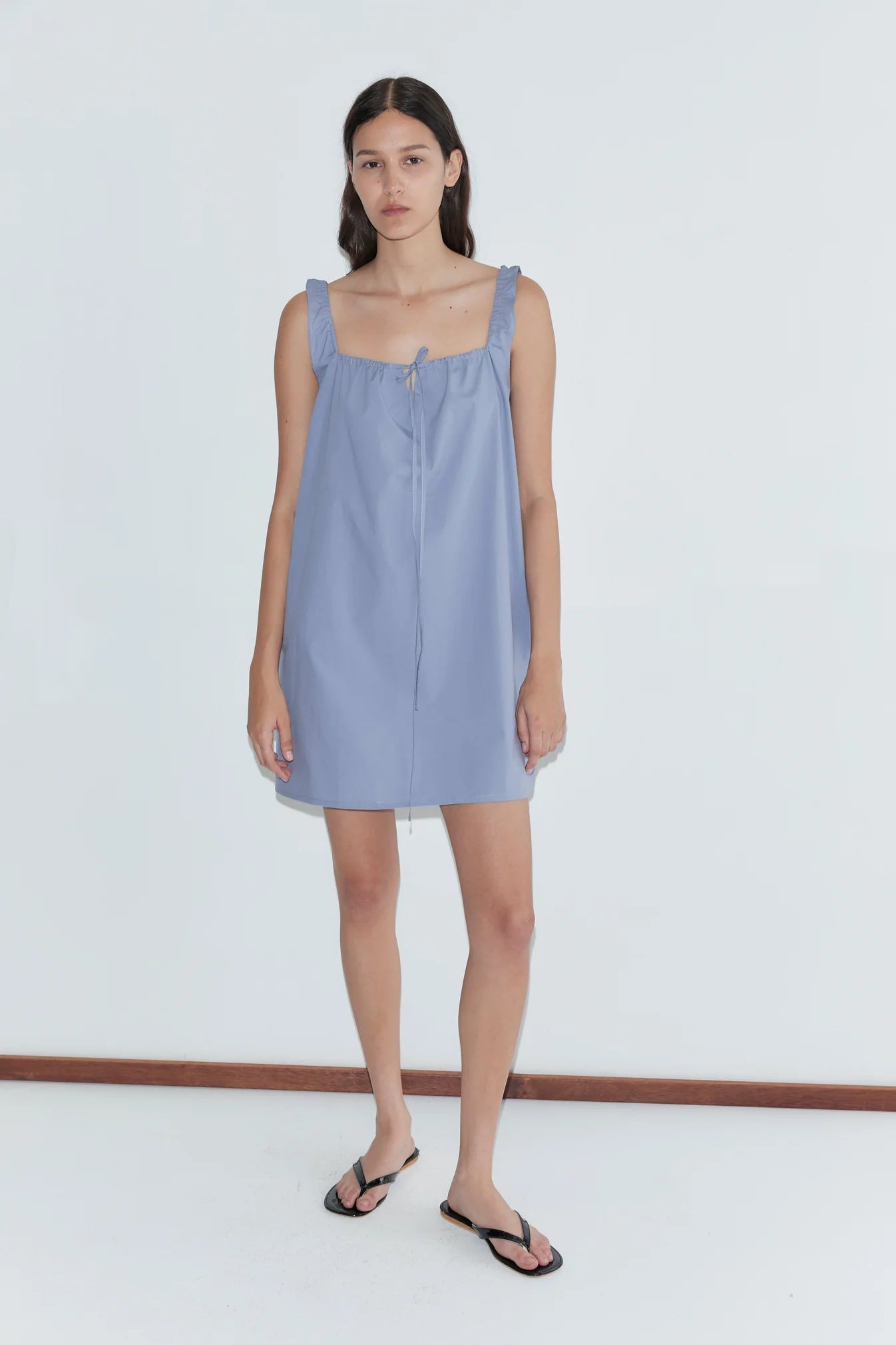 Bow Dress in Iris