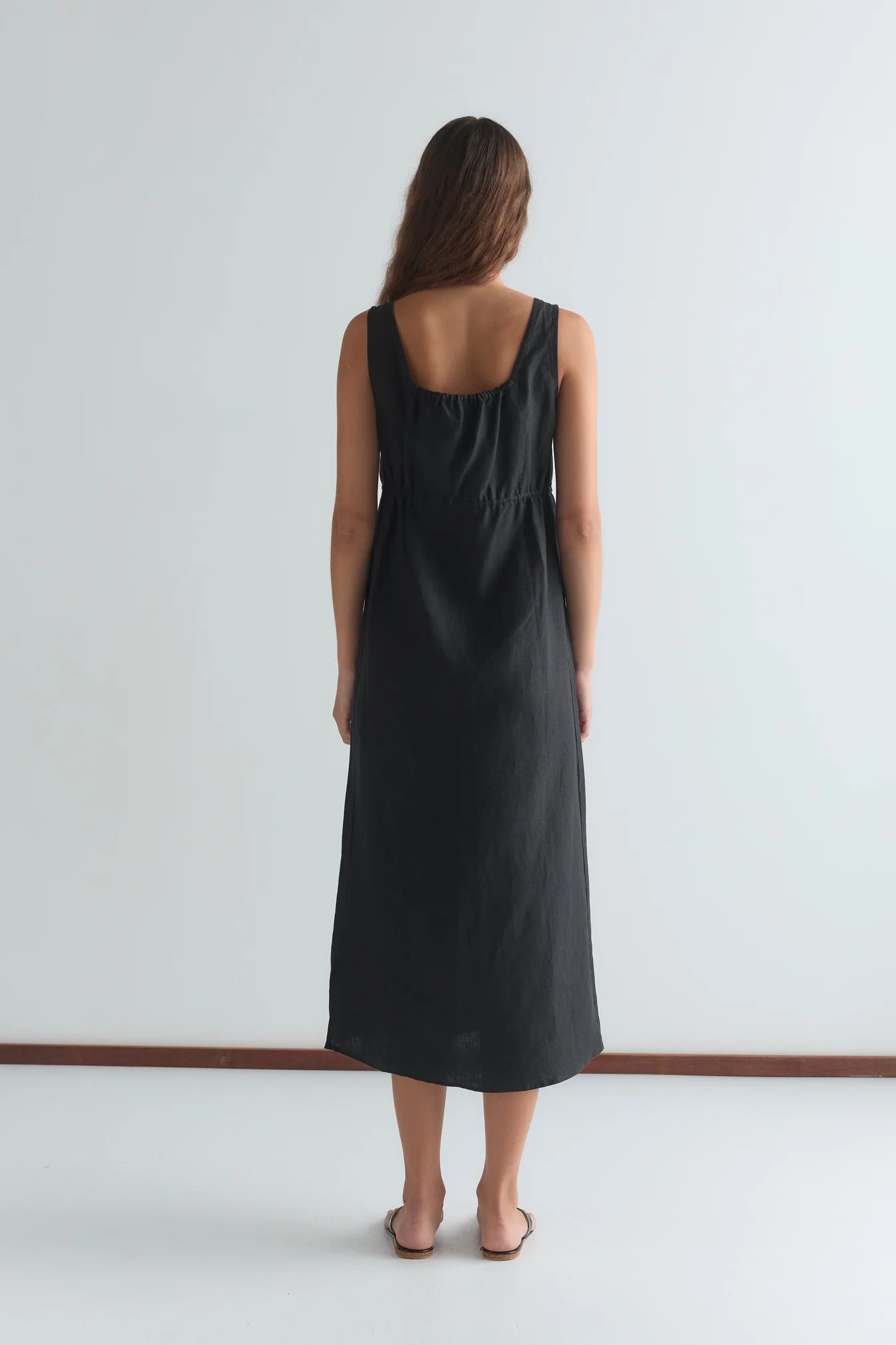 Sleeveless Cord Dress