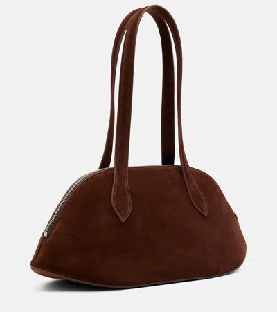 Cosmo Bowling Bag - Suede Cocoa