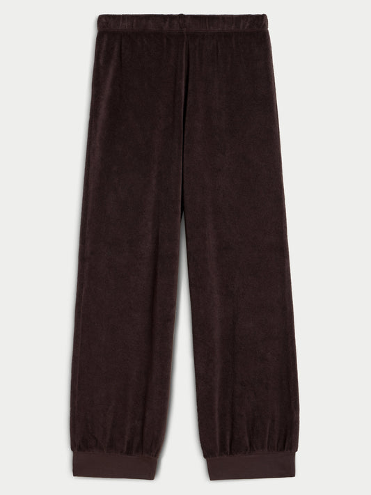 Tosk Pants in Terry - Truffle