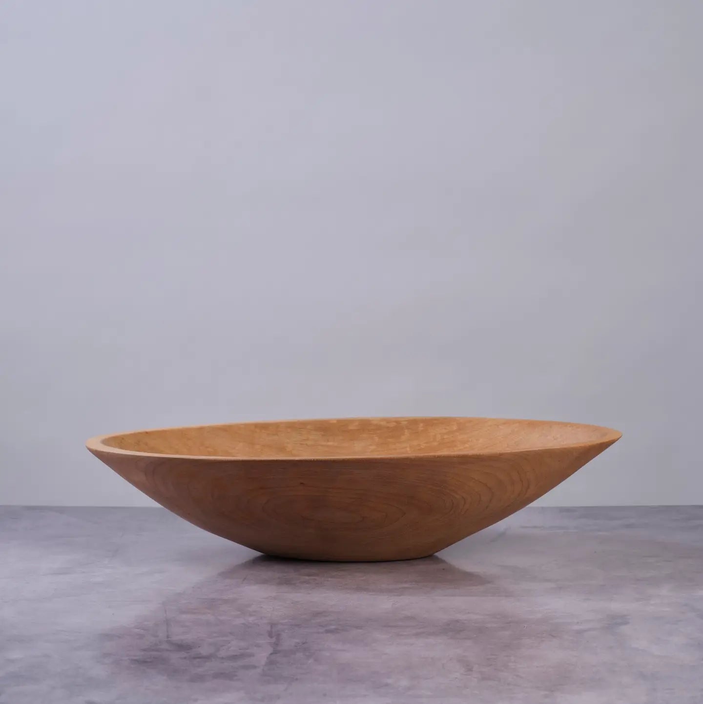 Oval Wood Bowl 19"