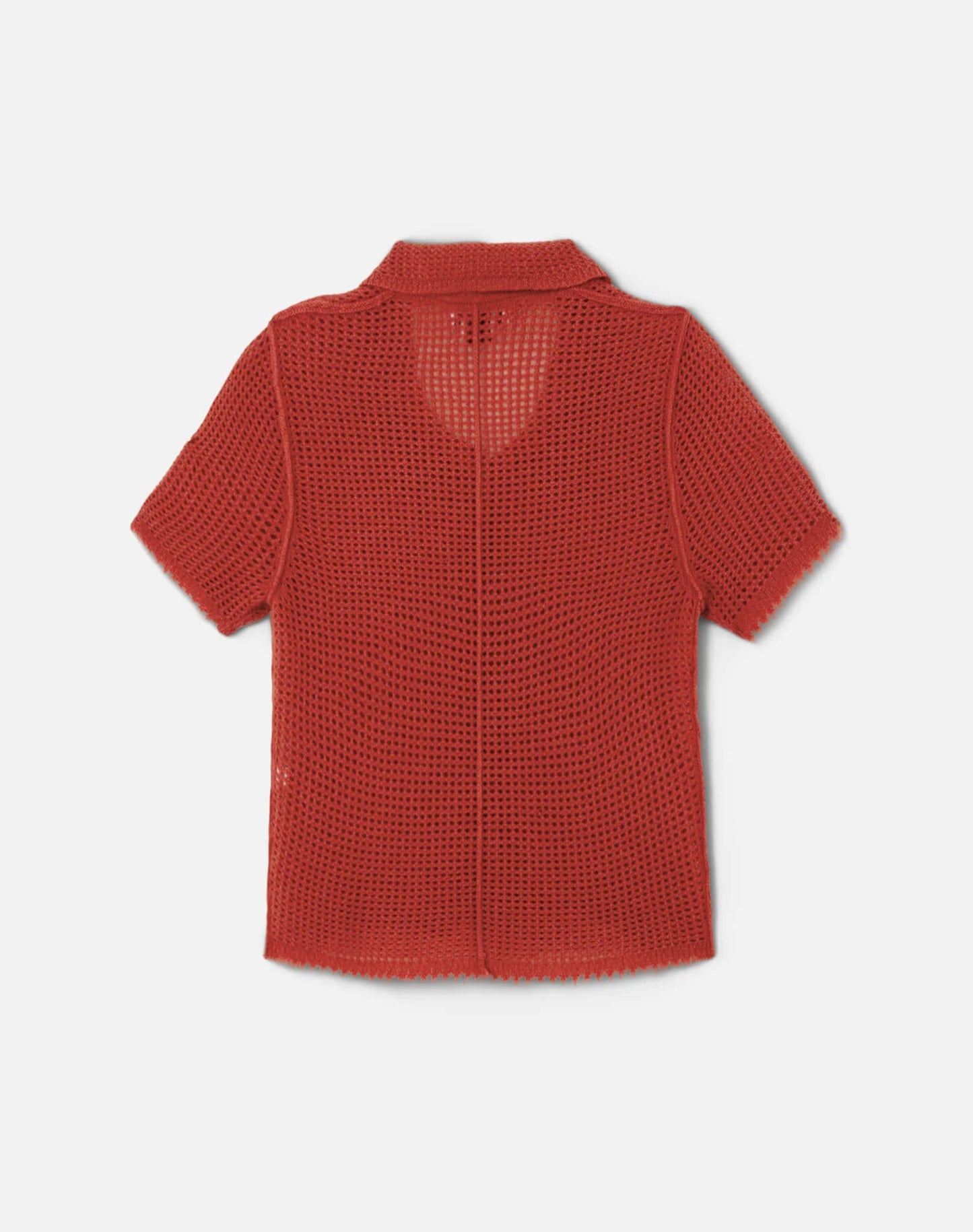 Amelia Cashmere Polo - Heritage Red