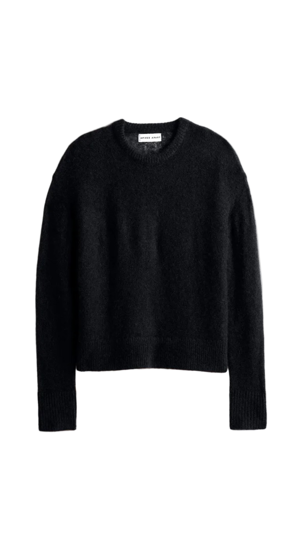 Softest Tissue Weight Sweater-Black