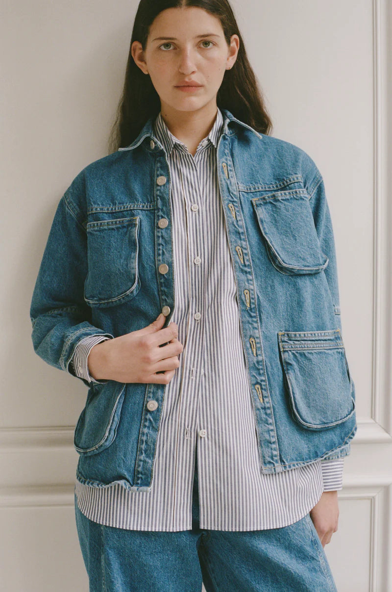 Studio Jacket - Medium Blue
